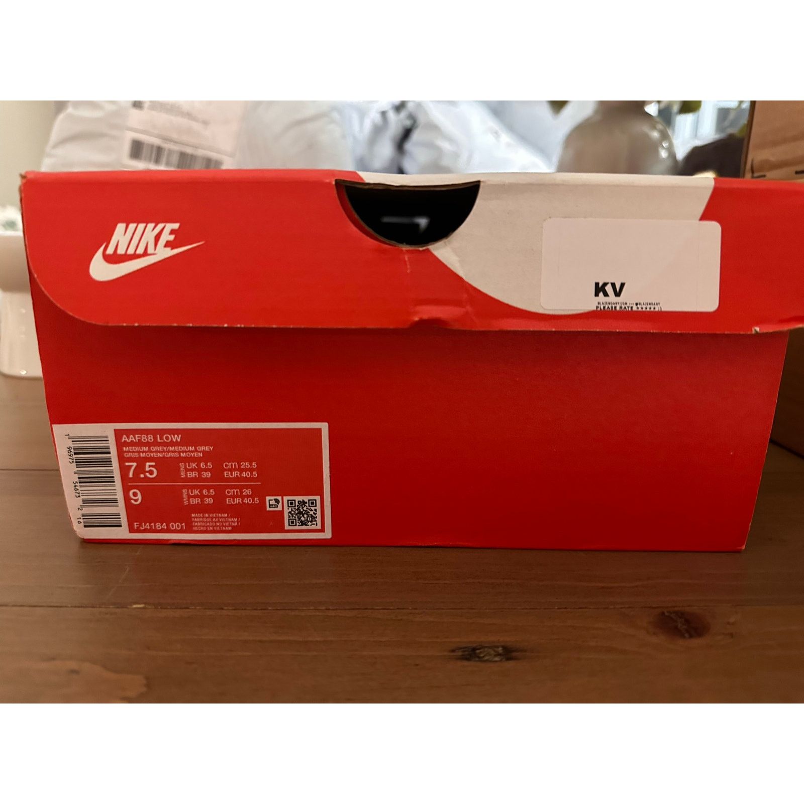 Nike Nike Air Alpha Force 88 Low AAF88 NBHD Medium Gray M 7.5 W9 Size US 7.5 / EU 40-41 - 9 Thumbnail