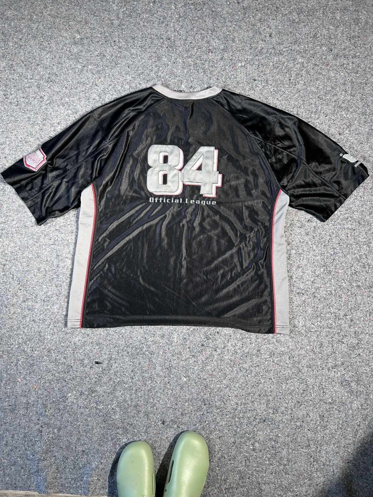 Vintage Y2K PNB Nation Hip Hop Baggy 84 Black Jersey XL