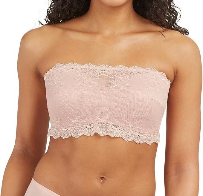 Spanx Spanx 30031R Undie-Tectable Better Bandeau Bra Vintage Rose Size XS / US 0-2 / IT 36-38 - 1 Thumbnail