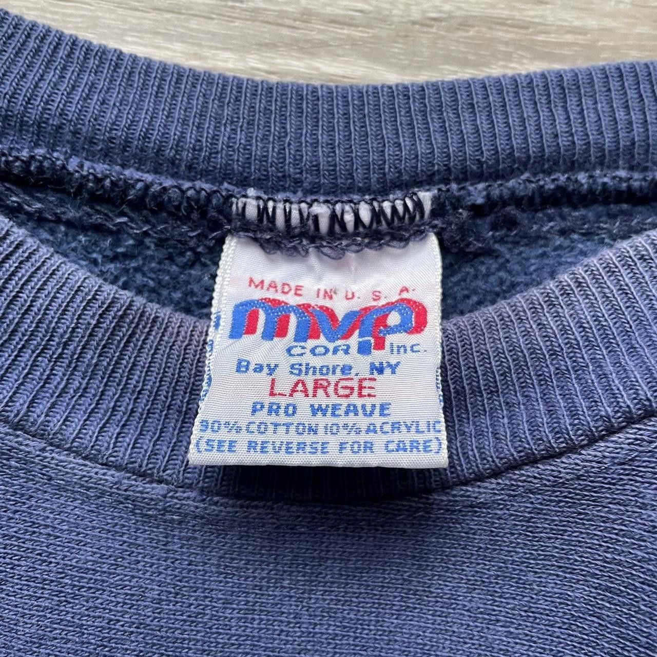 Champion × Vintage Vintage 90s Marquette College Pro Weave Sweatshirt Size US L / EU 52-54 / 3 - 3 Thumbnail