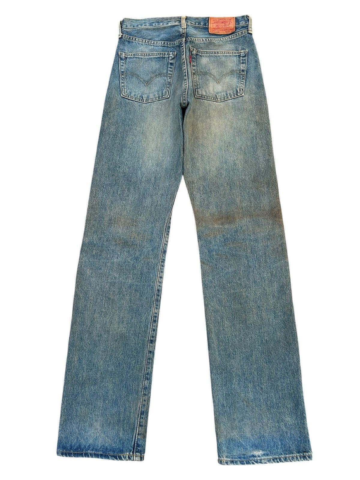 Kapital Vintage Levis Big E Selvedge Rusty Distressed Denim Jeans Size US 29 - 4 Thumbnail