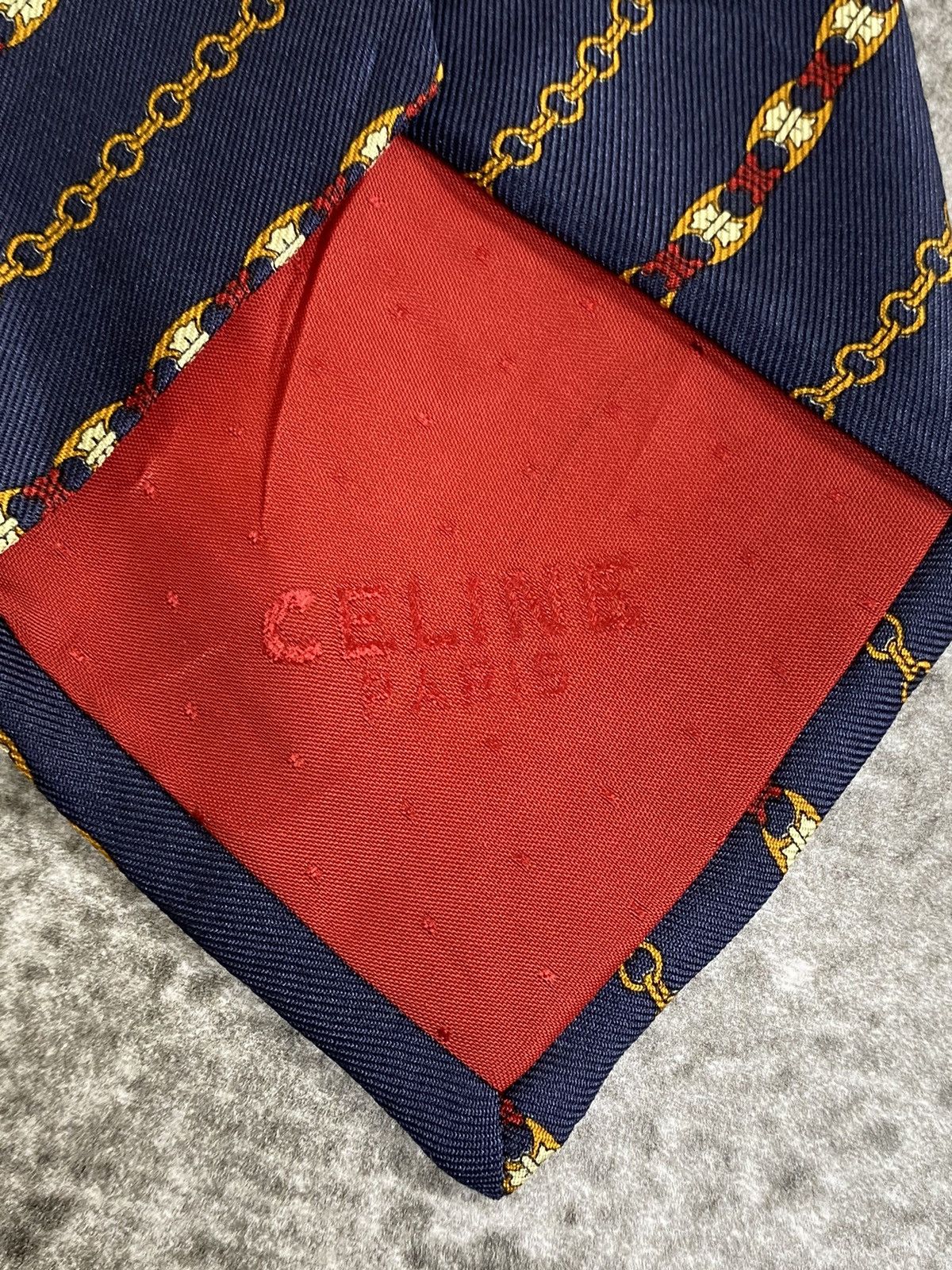 Celine 90s Celine Silk Tie Size ONE SIZE - 6 Thumbnail