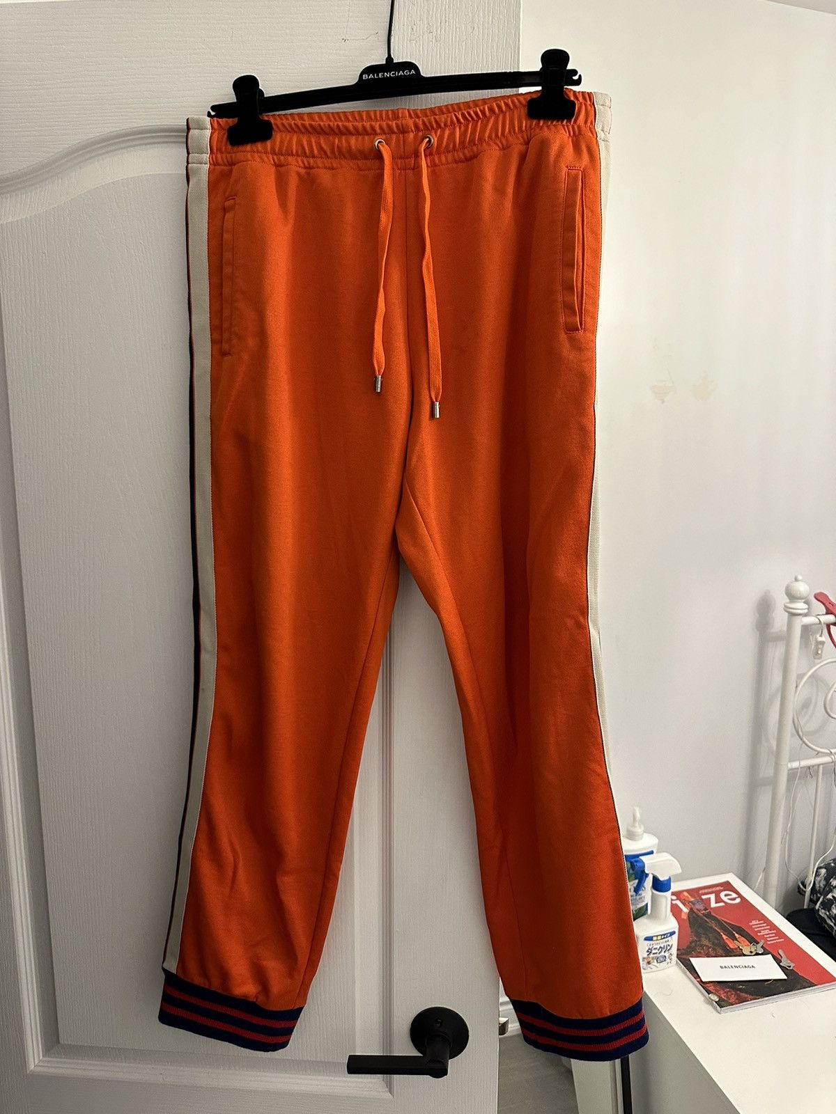 image of Gucci Track Pants in Orange, Men's (Size 30)