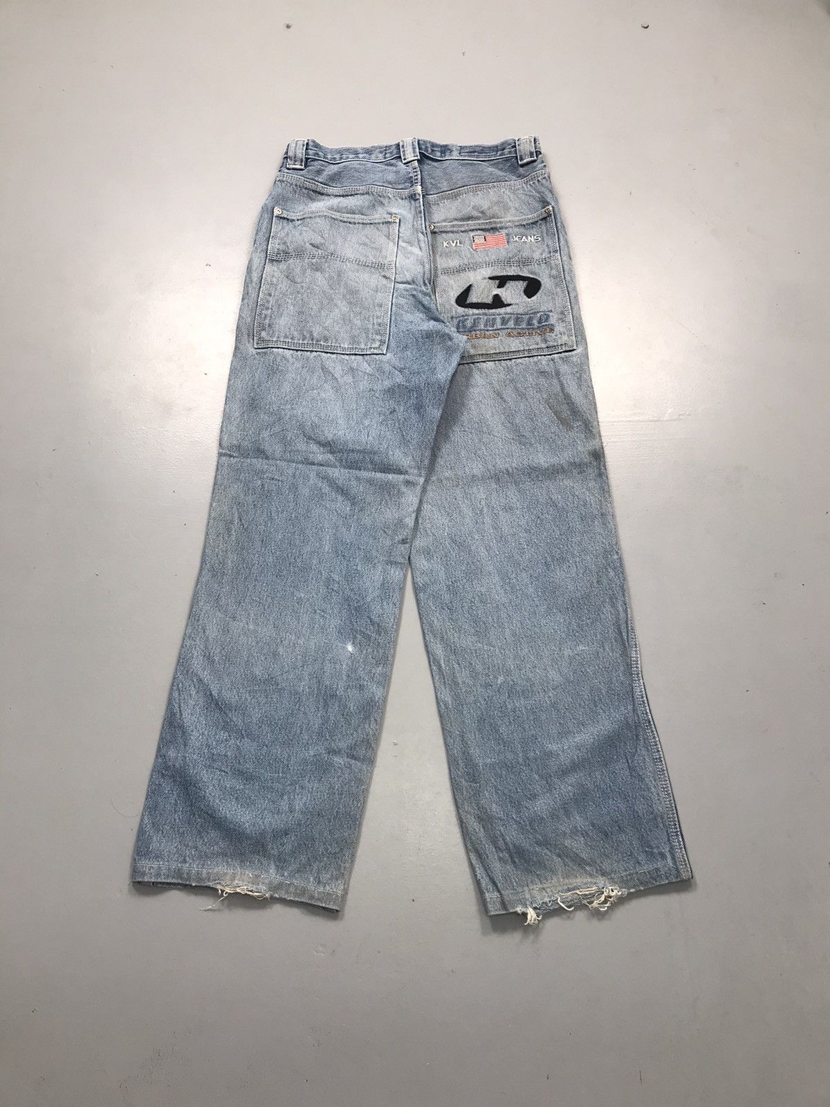 JNCO Vintage Kenvelo embroidered denim Size US 30 / EU 46 - 1 Thumbnail