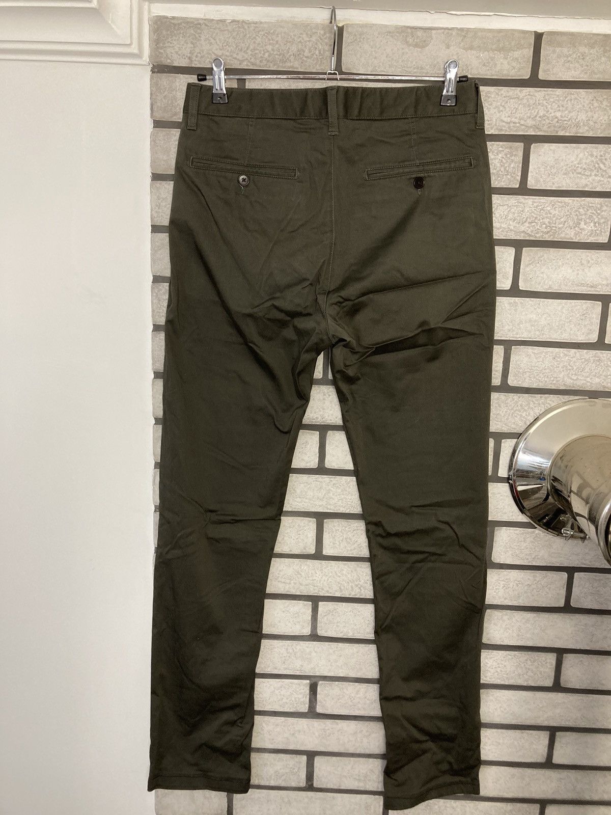 Acne Studios × Vintage Acne Studios Khaki Rog Satin Pants Size US 32 / EU 48 - 4 Thumbnail
