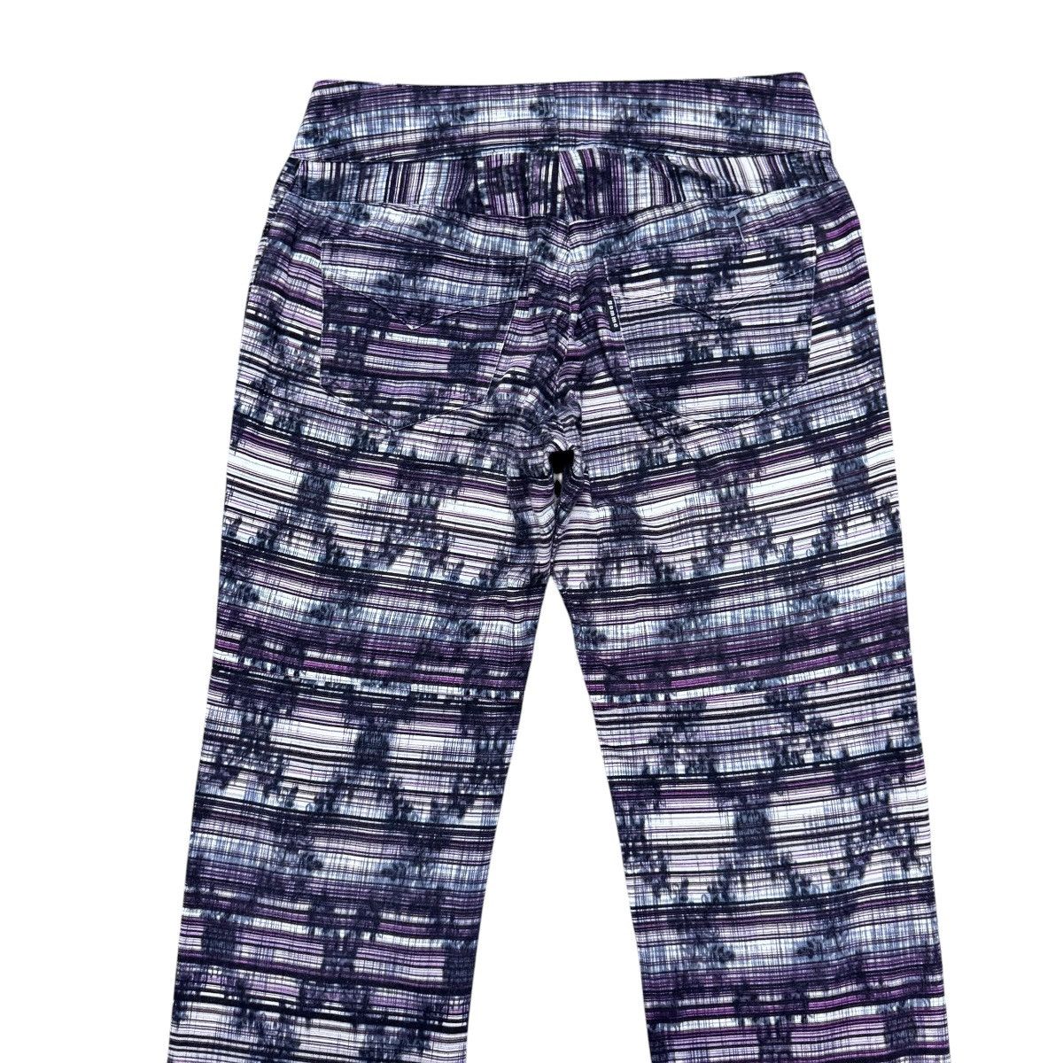 gomme Gomme By Maki Hiroshige Horizontal Striped Trouser Pants Size 30" / US 8 / IT 44 - 9 Thumbnail