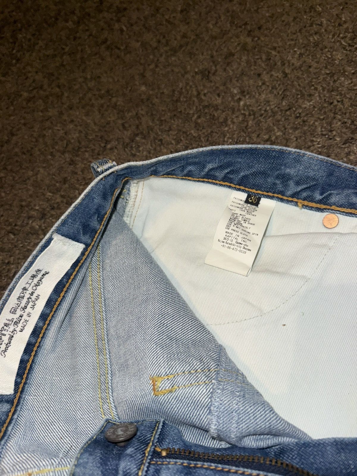 Kapital Kapital Kountry OKABILLY Denim Size US 36 / EU 52 - 15 Thumbnail