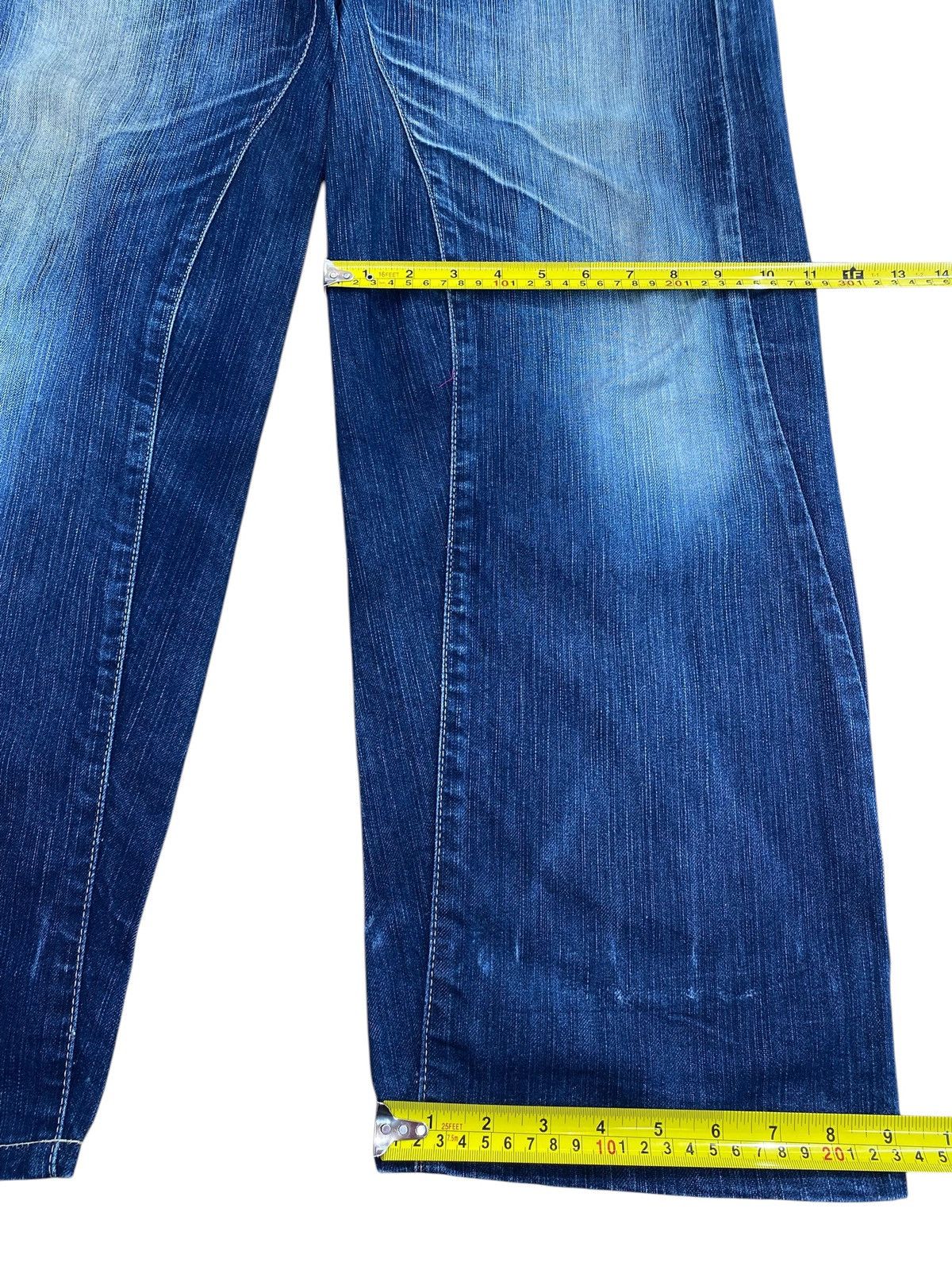Edwin Vintage Edwin E Function Whiskers Style Baggy Jeans Size US 36 / EU 52 - 8 Thumbnail
