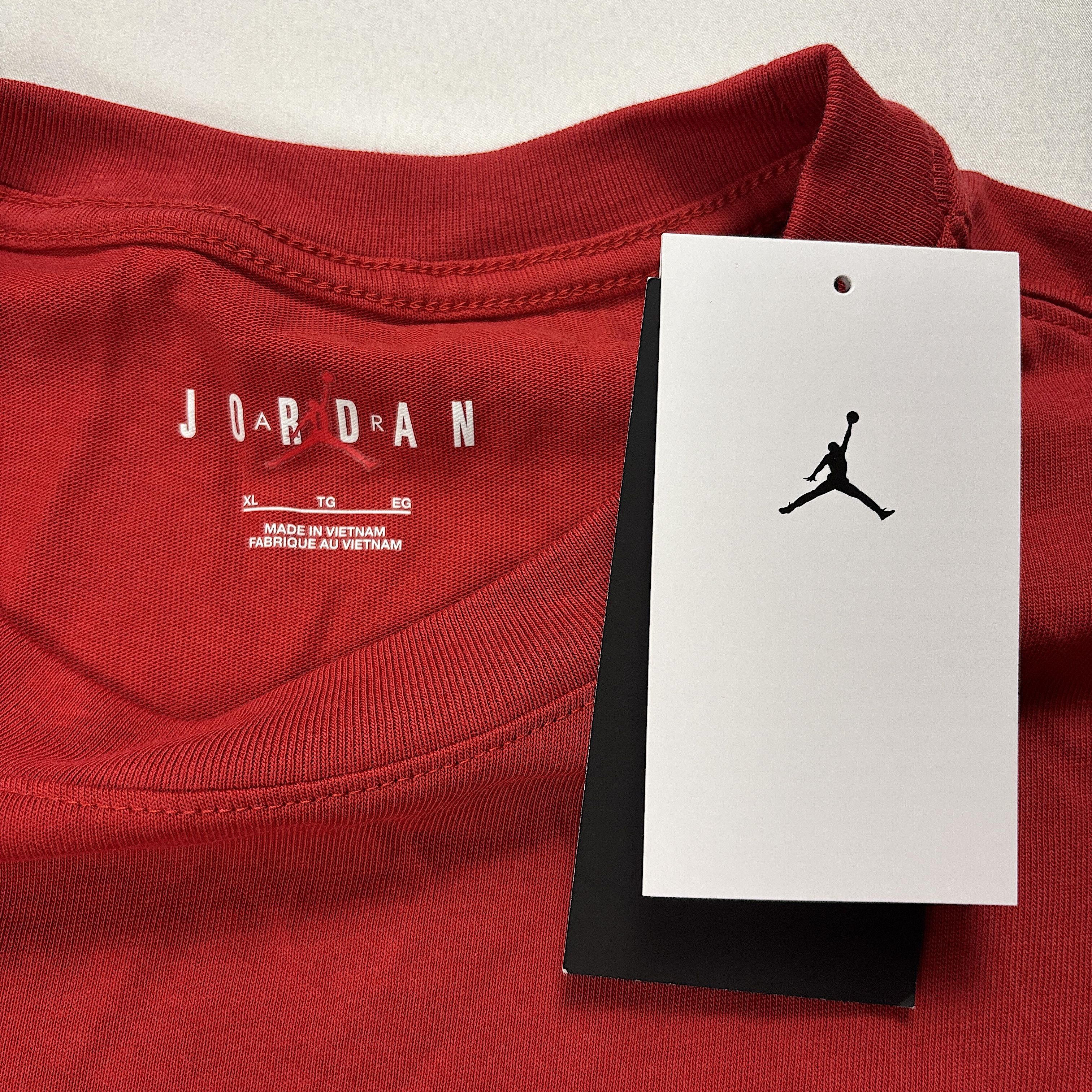 Jordan Brand Jordan Mens Oversized 23 Black Cat Shirt Red Sz XL NWT Size US XL / EU 56 / 4 - 4 Thumbnail
