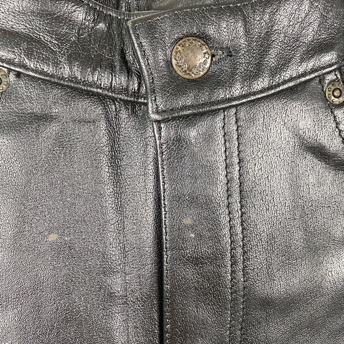 AC/DC × Genuine Leather × Leather ACDC flareleather pant Size US 30 / EU 46 - 9 Thumbnail
