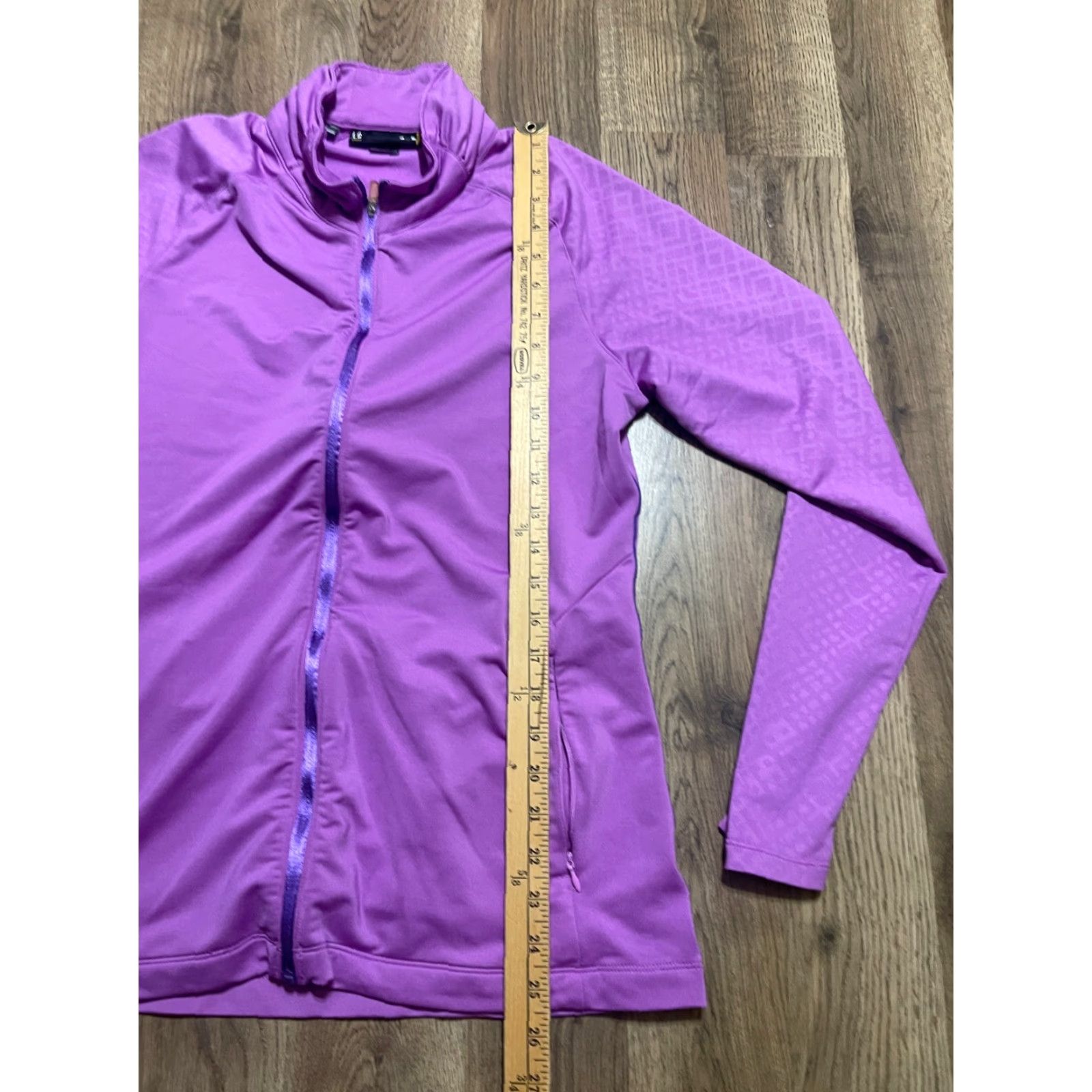 Under Armour Under armour Shirt Womens Large Purple Full Zip Loose Activewear Regular Size L Size L / US 10 / IT 46 - 7 Thumbnail