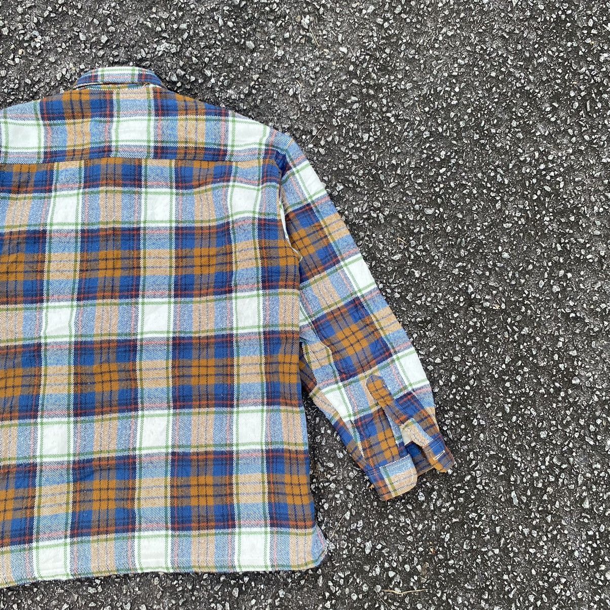 Japanese Brand × Vintage Vintage Checkered Board Double Pocket Button Up Size US L / EU 52-54 / 3 - 9 Thumbnail