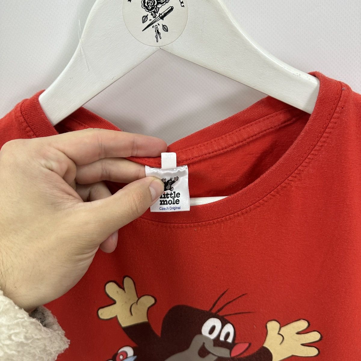 Vintage Vintage 00s Little Mole Czech cartoon from 90s y2k tee rare Size US XL / EU 56 / 4 - 6 Thumbnail