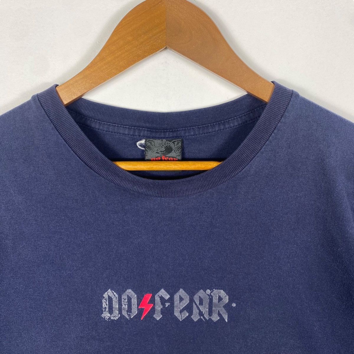 No Fear × Vintage Vintage 00's NO FEAR Skatewear Apparel Graphic Faded Tee Size US XL / EU 56 / 4 - 5 Thumbnail