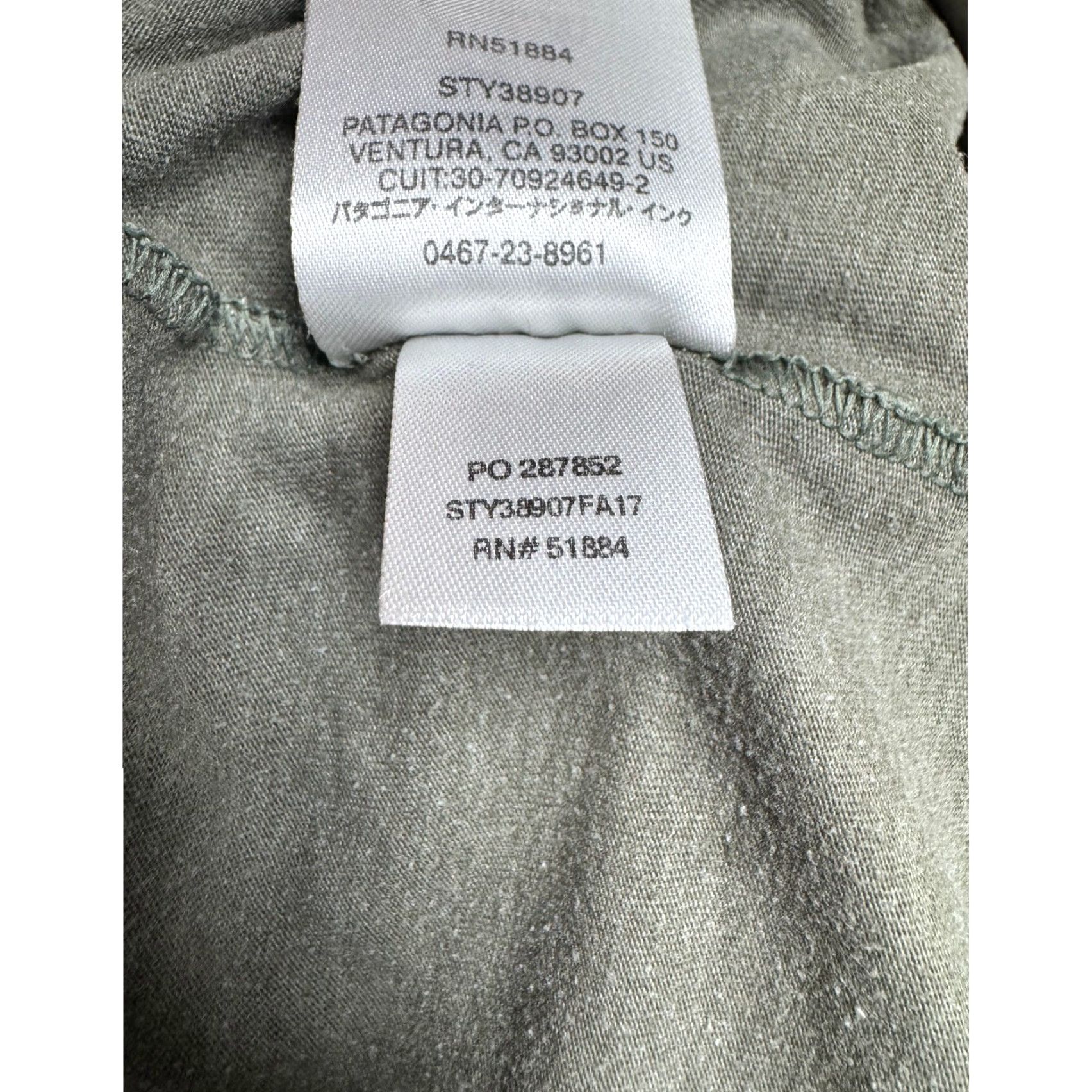 Patagonia Patagonia Shirt Men M Gray Slim Fit Ventura CA Graphic Crew Neck T-Shirt Size US M / EU 48-50 / 2 - 7 Thumbnail