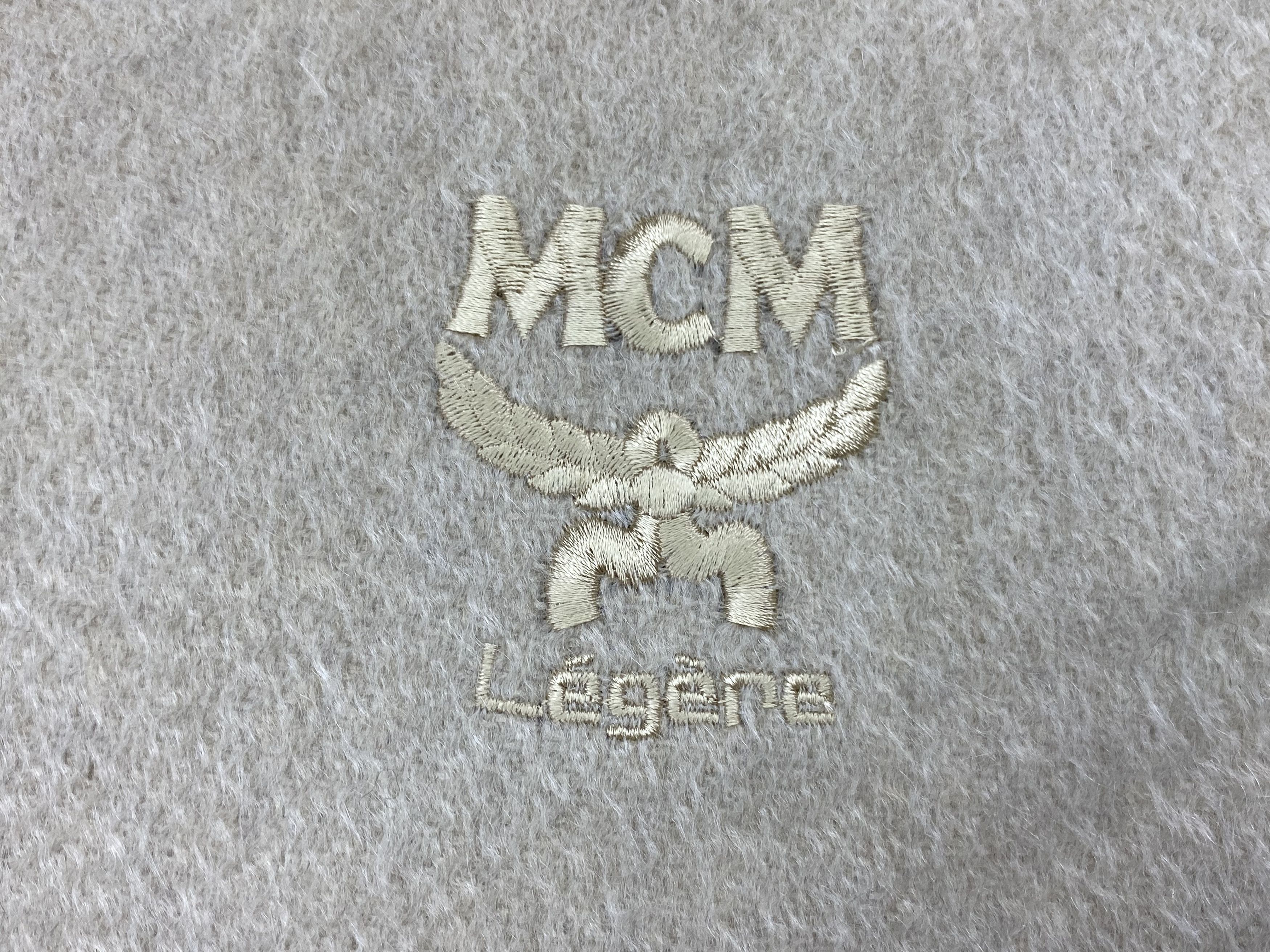 MCM × Vintage MCM Legere scarf Embroidery Wool Vintage Scarves Size ONE SIZE - 10 Thumbnail