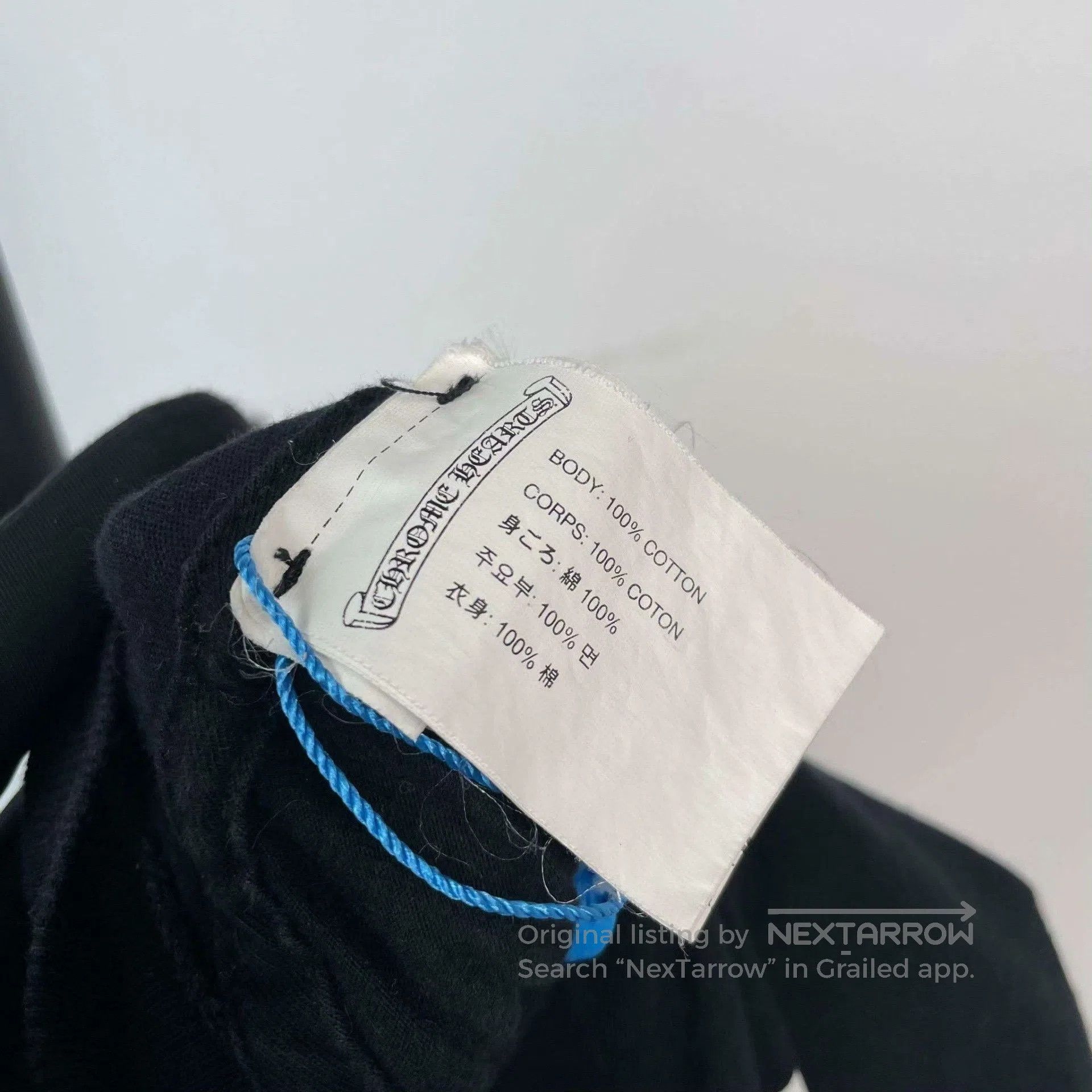 Chrome Hearts Chrome Hearts Black Cotton Short-Sleeve T-Shirt. Size US M / EU 48-50 / 2 - 6 Thumbnail