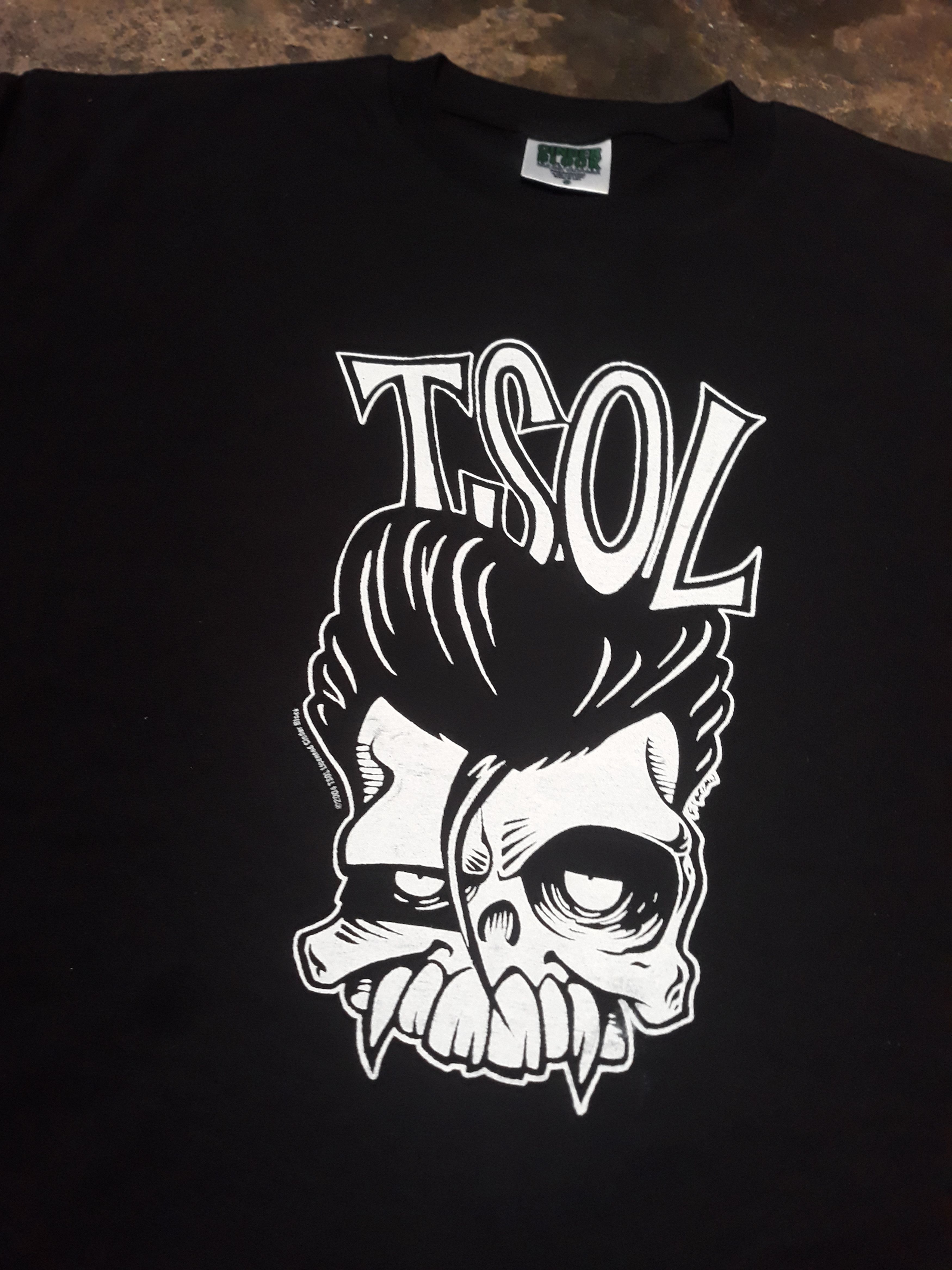 Anvil T-shirt TSOL Billy Skull vintage 2004 Size US L / EU 52-54 / 3 - 3 Thumbnail