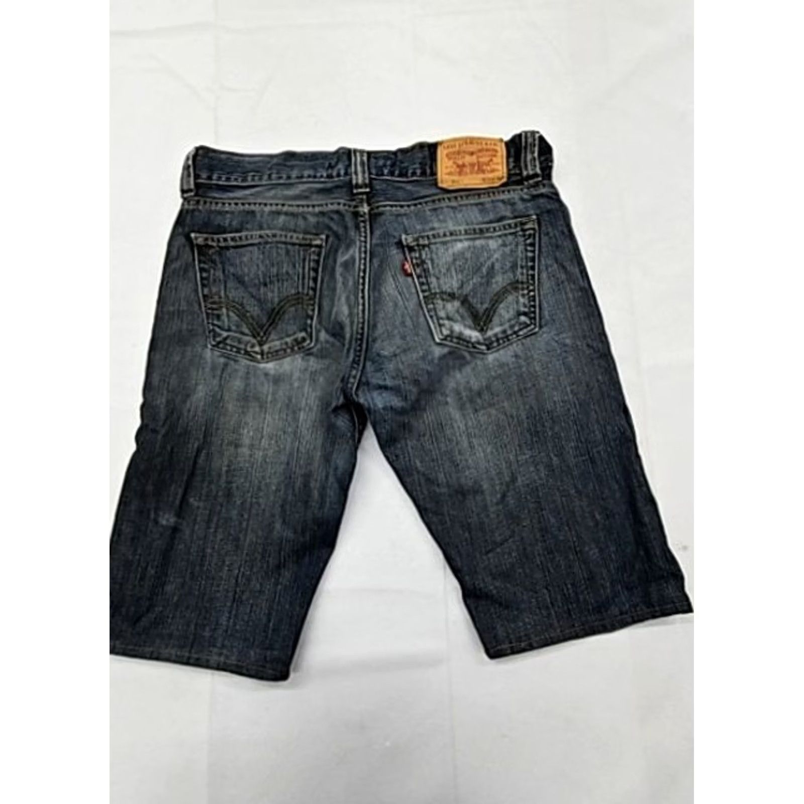 Levi's Levi's 514 Straight Fit Stretch Jeans Mens 34x32 Medium Wash Size US 34 / EU 50 - 2 Thumbnail