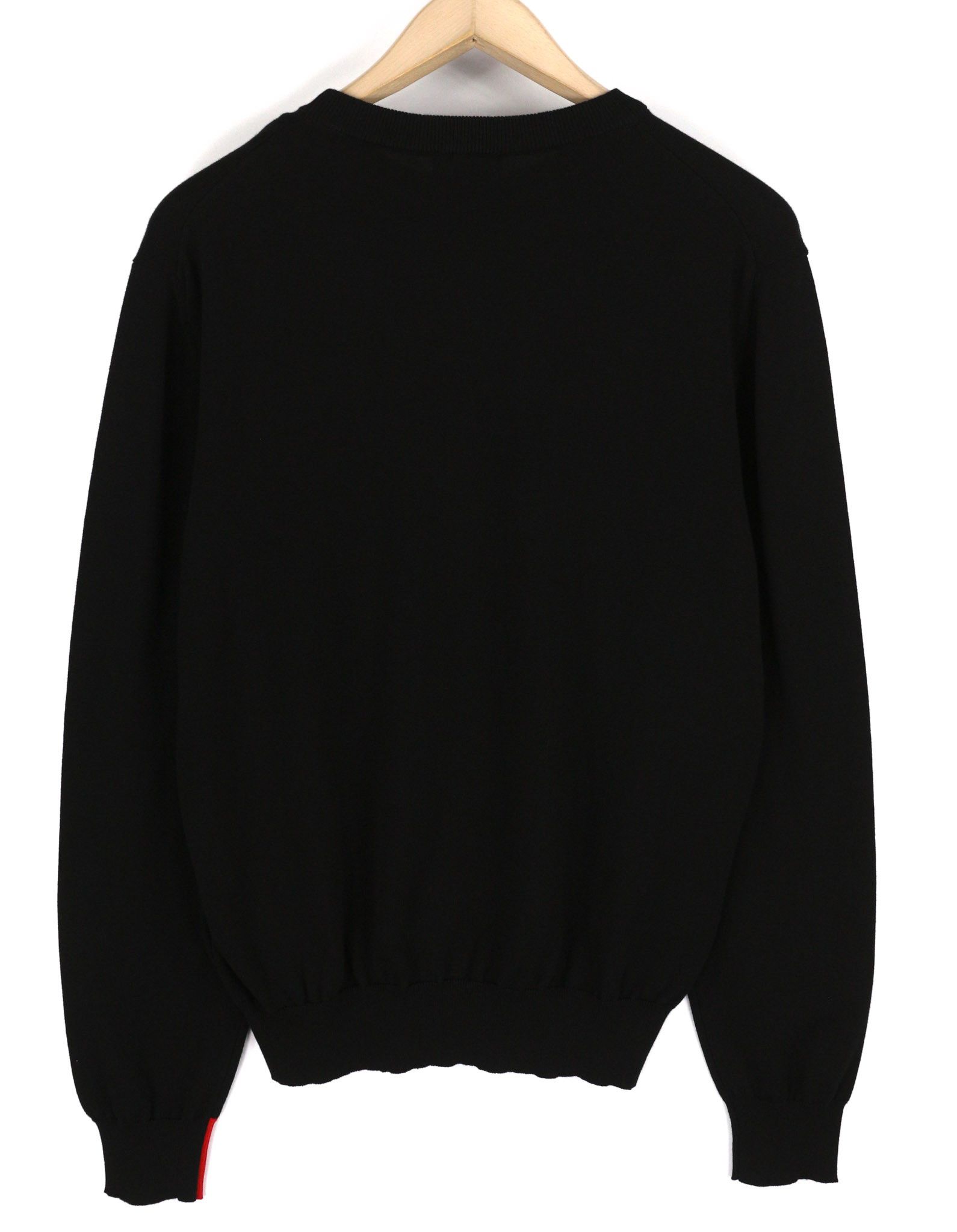 Diesel K-YONKERS M Black Crew Neck Tight-Knit Logo 40389 Size US M / EU 48-50 / 2 - 2 Thumbnail