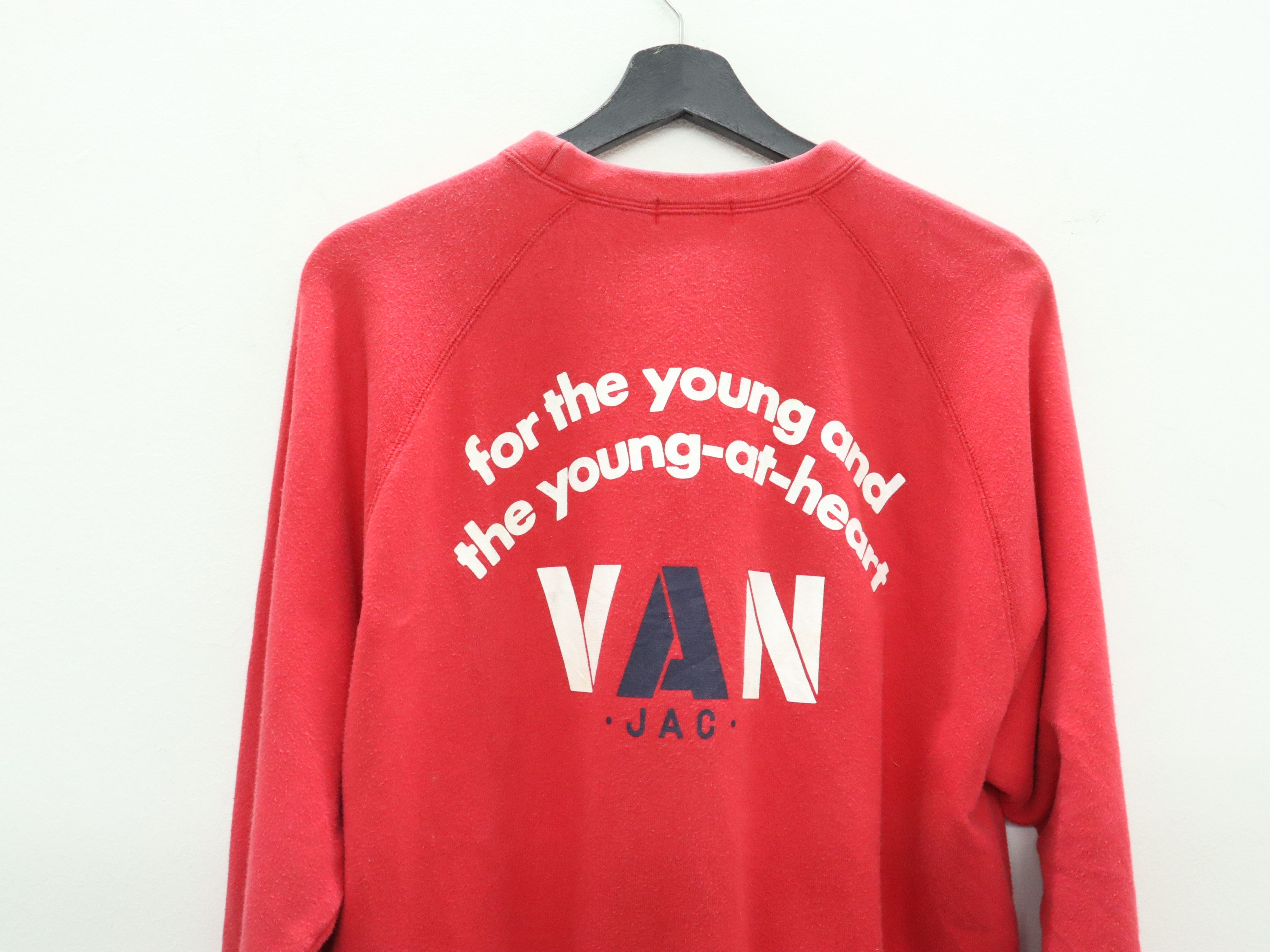 Japanese Brand Van Jac Japan Sweatshirt Size US M / EU 48-50 / 2 - 3 Thumbnail
