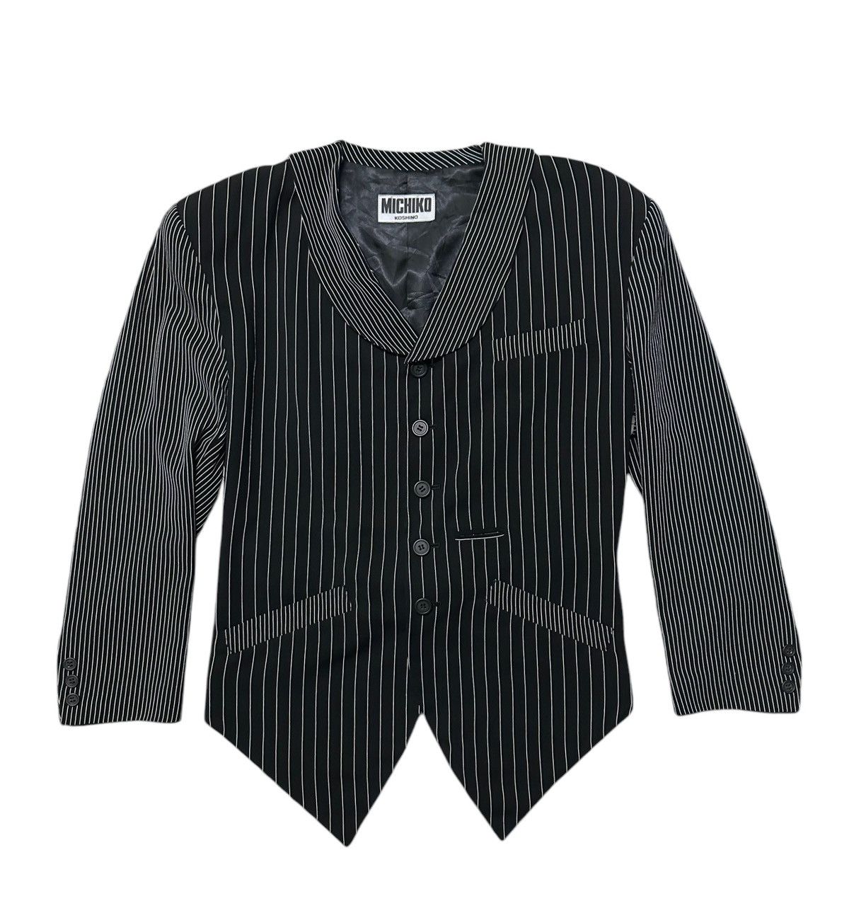 Japanese Brand × Michiko Koshino × Michiko Koshino London Michiko koshino blazer Size L / US 10 / IT 46 - 9 Thumbnail