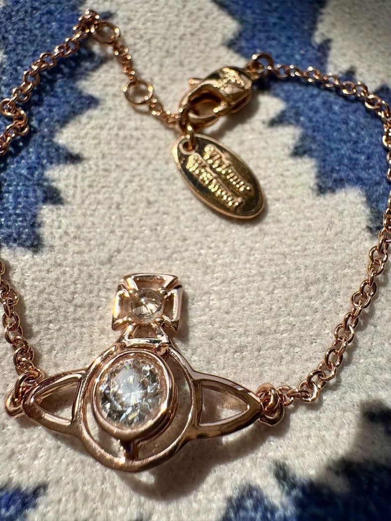 Vivienne Westwood Vivienne Westwood Vintage Hollow Saturn Glitter Bracelet Size ONE SIZE - 2 Thumbnail