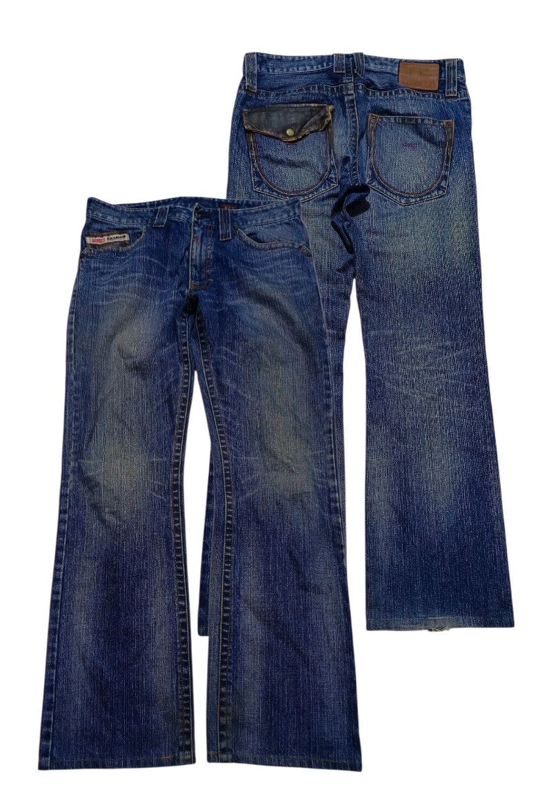 Edwin Rare Kissmark Flared Jean Denim Boot Cut Size US 34 / EU 50 - 1 Thumbnail