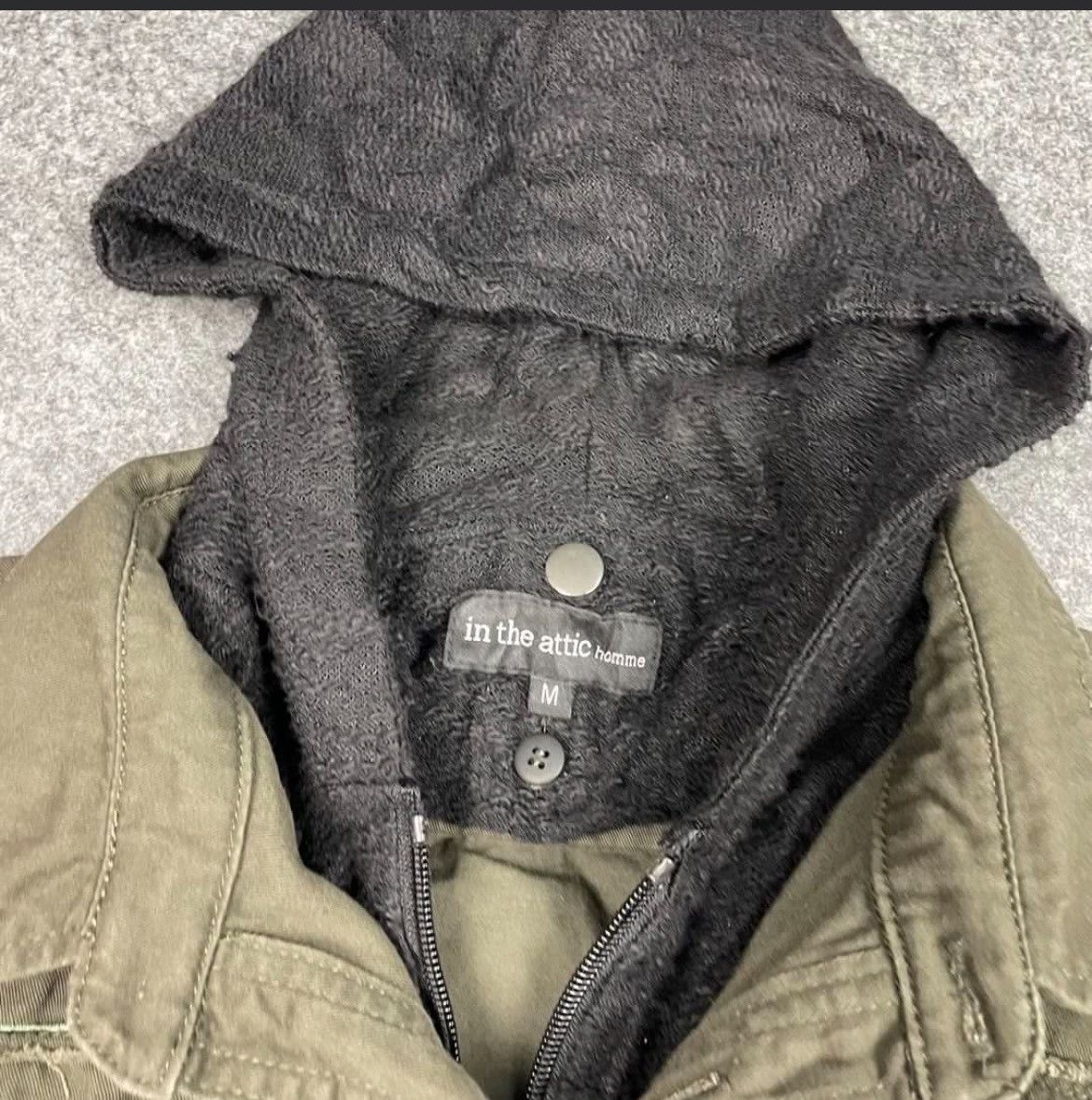In The Attic In The Attic Double Zipper Military Hooded Size US M / EU 48-50 / 2 - 3 Thumbnail