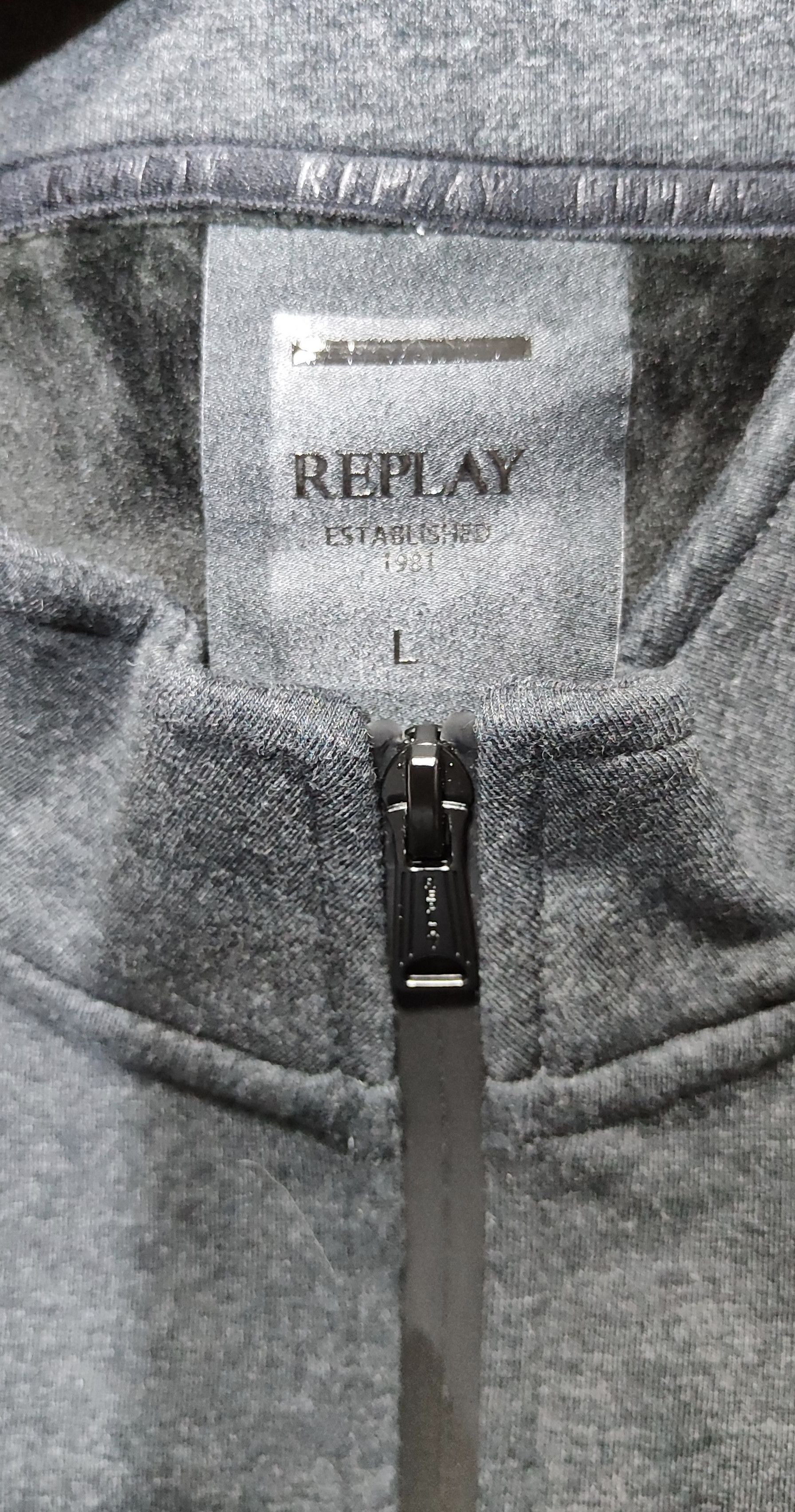 Replay REPLAY TECH FLEECE JACKET Size US L / EU 52-54 / 3 - 11 Thumbnail