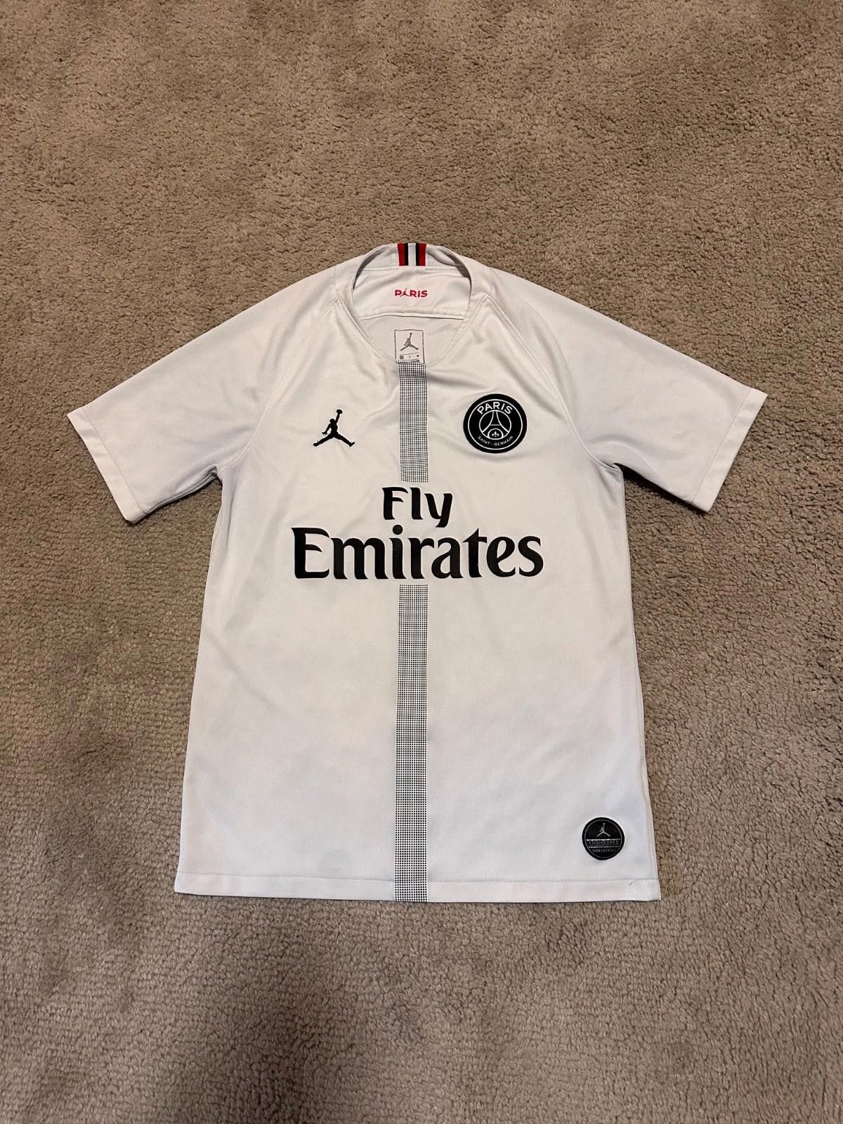 Nike paris saint germain 2018/19 Awa Football Shirt Soccer Jersey Size US S / EU 44-46 / 1 - 1 Thumbnail