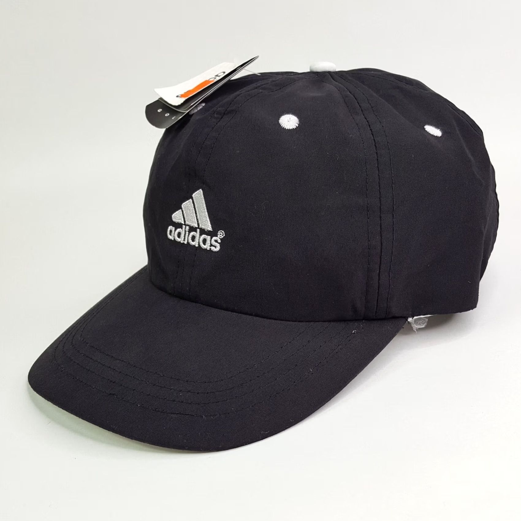 Adidas VINTAGE Adidas Golf PGA Snapback Black Adjustable Hat Baseball Cap Mens 90s Retro Sports Embroidered Lightweight Moisture- Wicking Size ONE SIZE - 4 Thumbnail