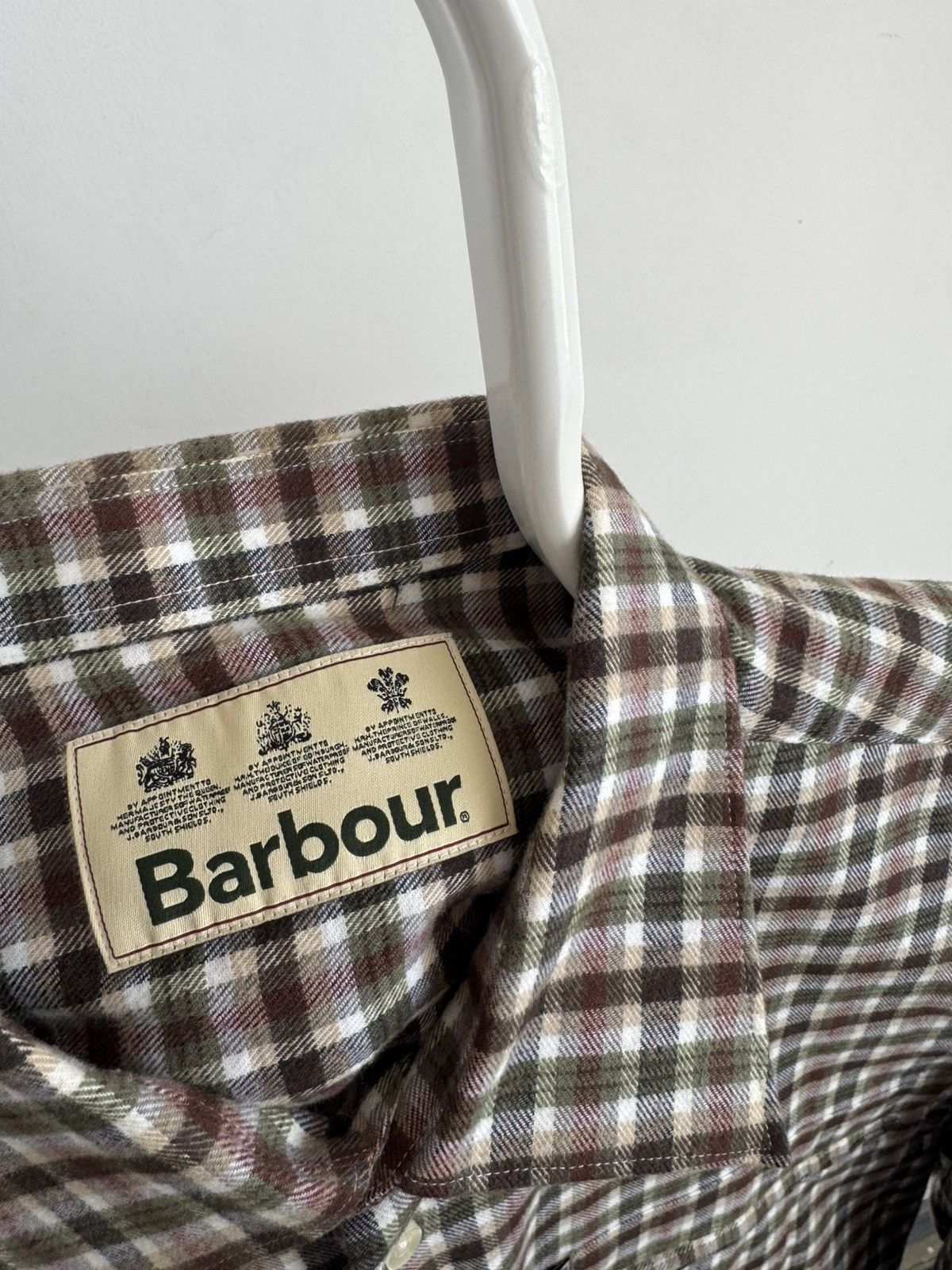 Barbour Barbour Drake Plaid Long Sleeve Shirt Size US M / EU 48-50 / 2 - 3 Thumbnail