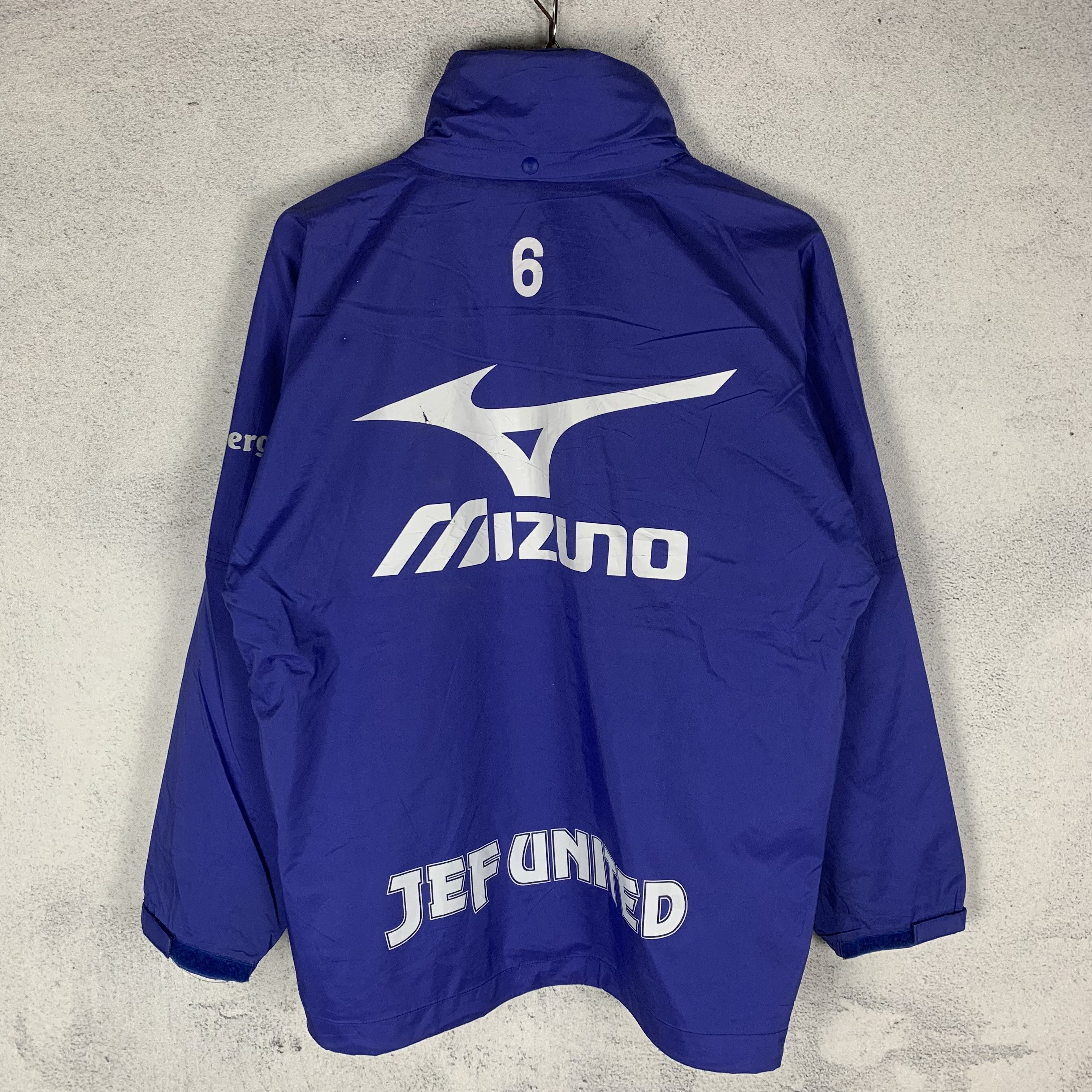 Japanese Brand Jef United J-League Mizuno Jacket Size US L / EU 52-54 / 3 - 1 Thumbnail