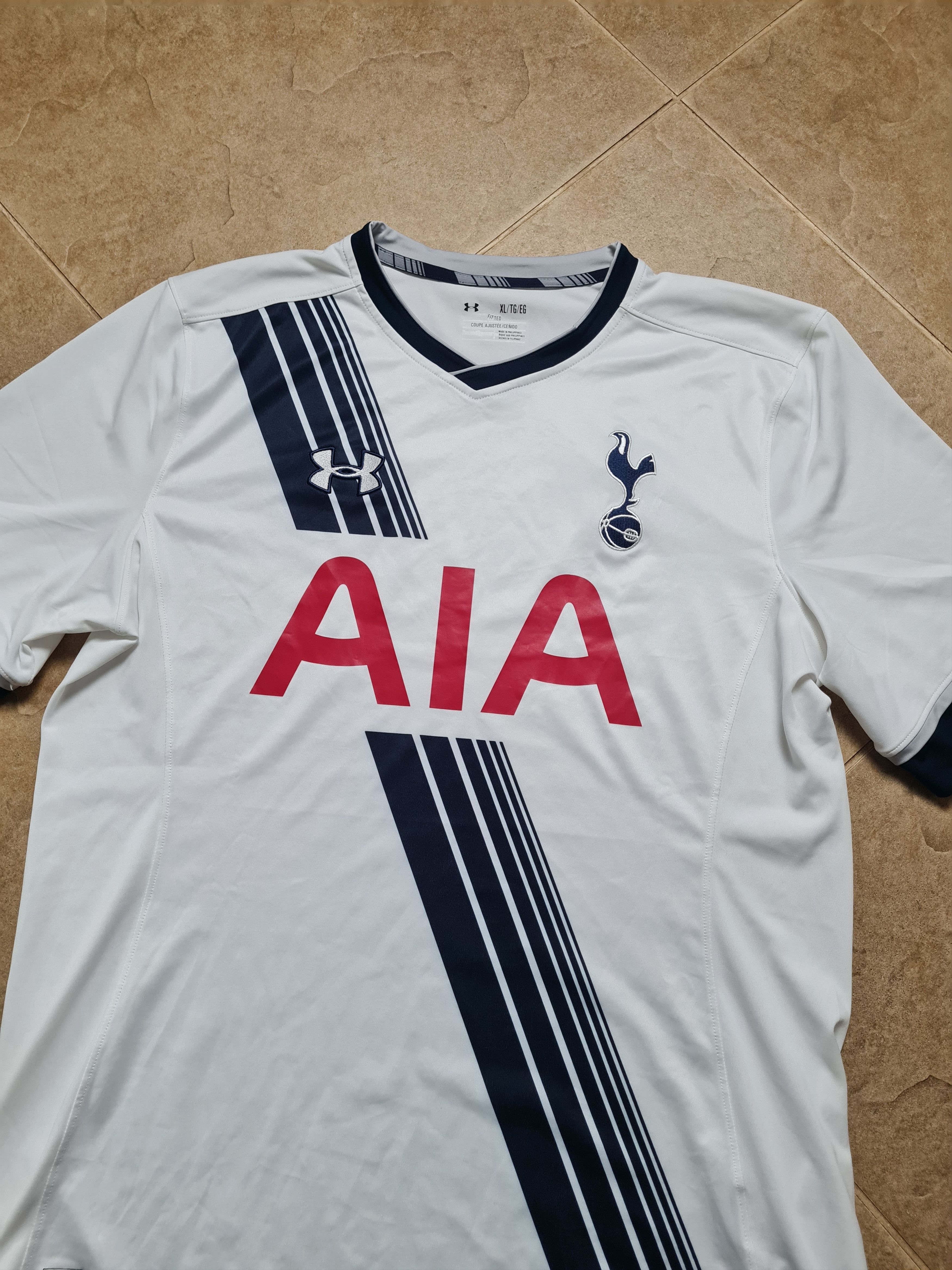 Under Armour TOTTENHAM UNDER ARMOUR 2015/2016 FOOTBALL HOME JERSEY XL Size US XL / EU 56 / 4 - 12 Thumbnail