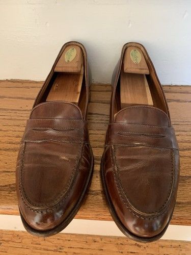 Polo Ralph Lauren Polo Ralph Lauren Penny Loafer Brown Leather Made in Italy Size US 9.5 / EU 42-43 - 1 Thumbnail
