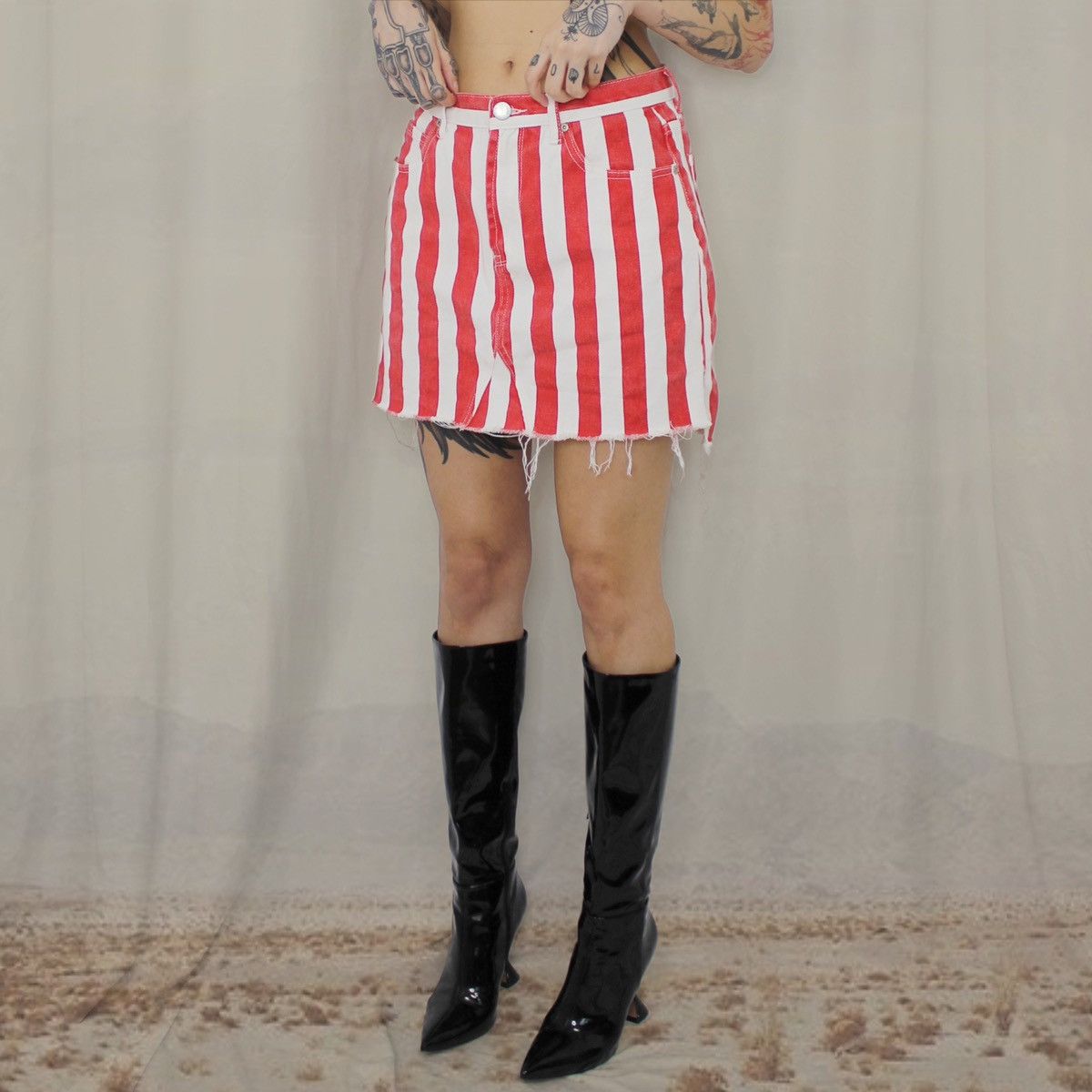 Vintage 🎪CIRCUS SKIRT🎪 Size 34" / US 12 / IT 48 - 1 Thumbnail