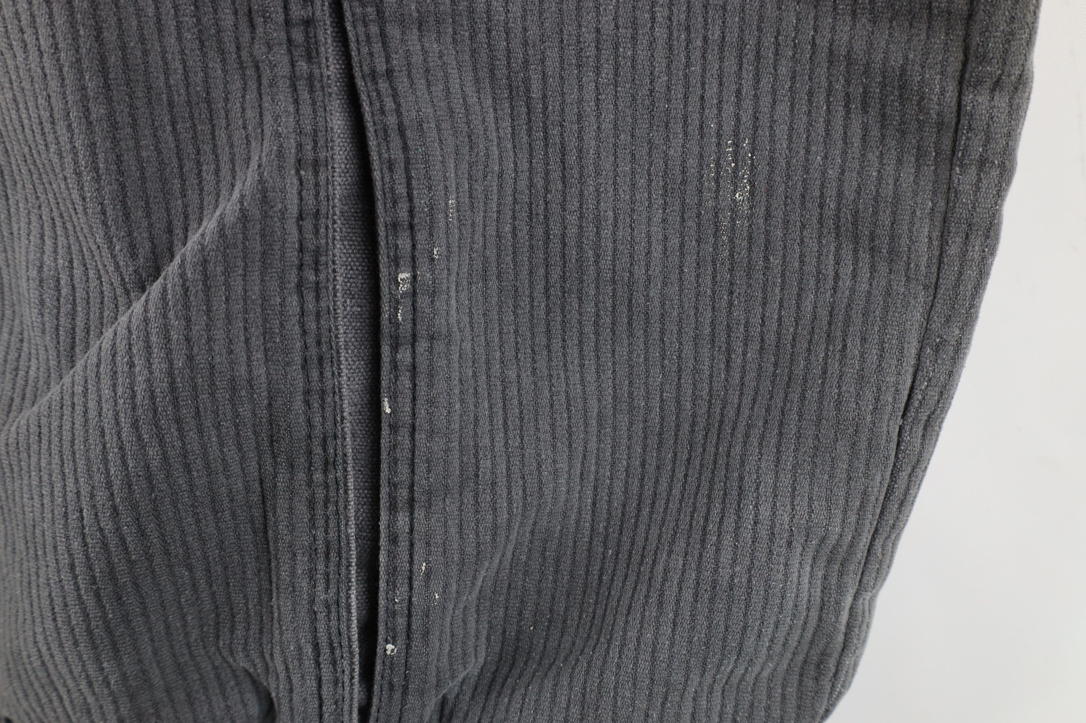 Vintage Vintage 90s Streetwear Canvas Corduroy Full Zip Vest Jacket Size US L / EU 52-54 / 3 - 11 Thumbnail