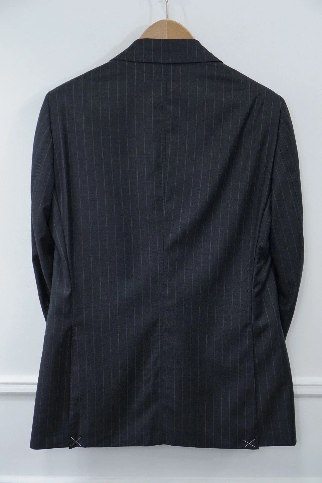 Suitsupply Men Suitsupply Blazer La Spalla Double Breasted Grey UK/US40 Size 40R - 2 Thumbnail