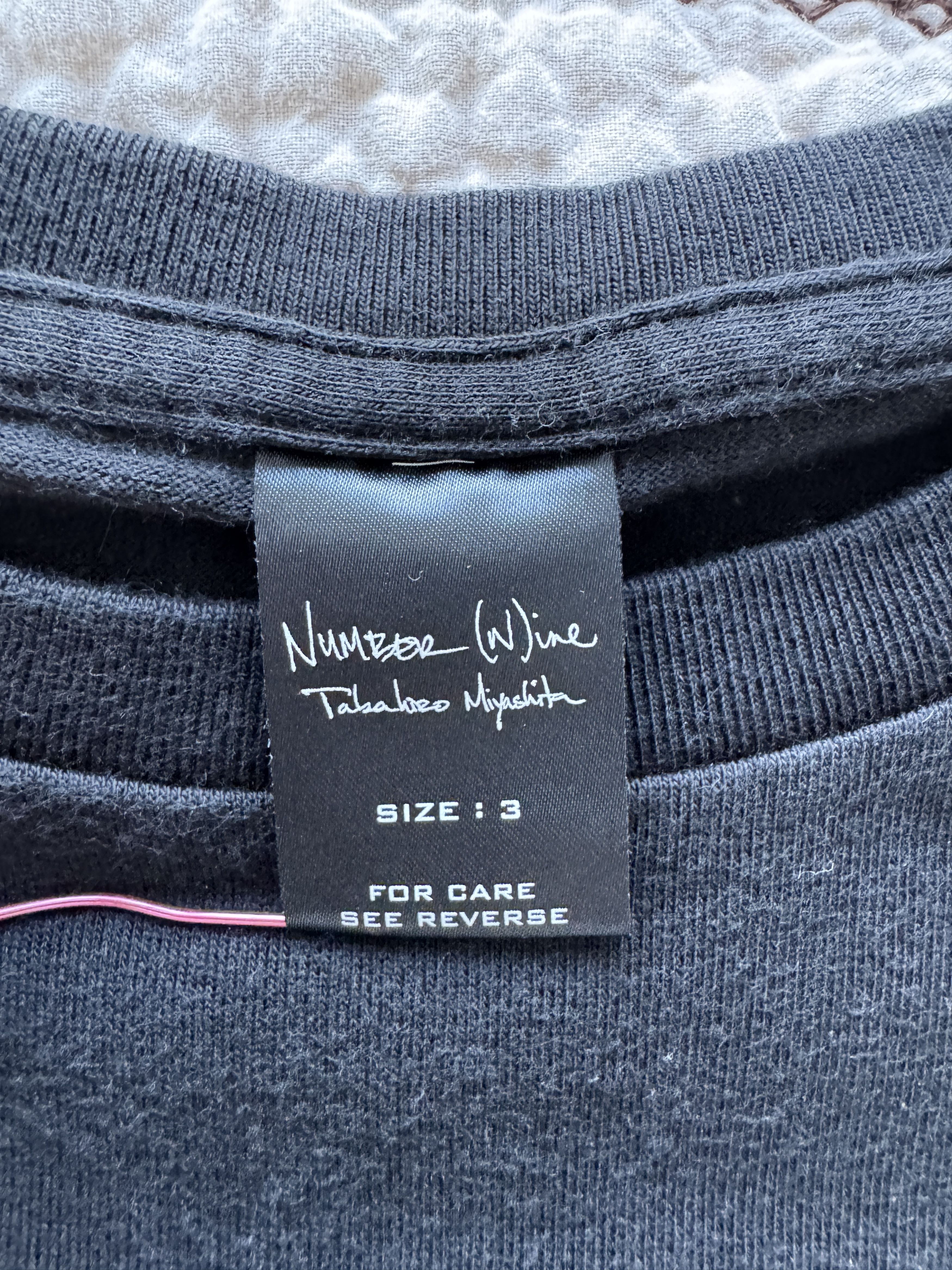 Number (N)ine NUMBER (N)INE PENNYROYAL TEA JACK DANIELS T-SHIRT BLACK SZ 3 Size US L / EU 52-54 / 3 - 9 Thumbnail
