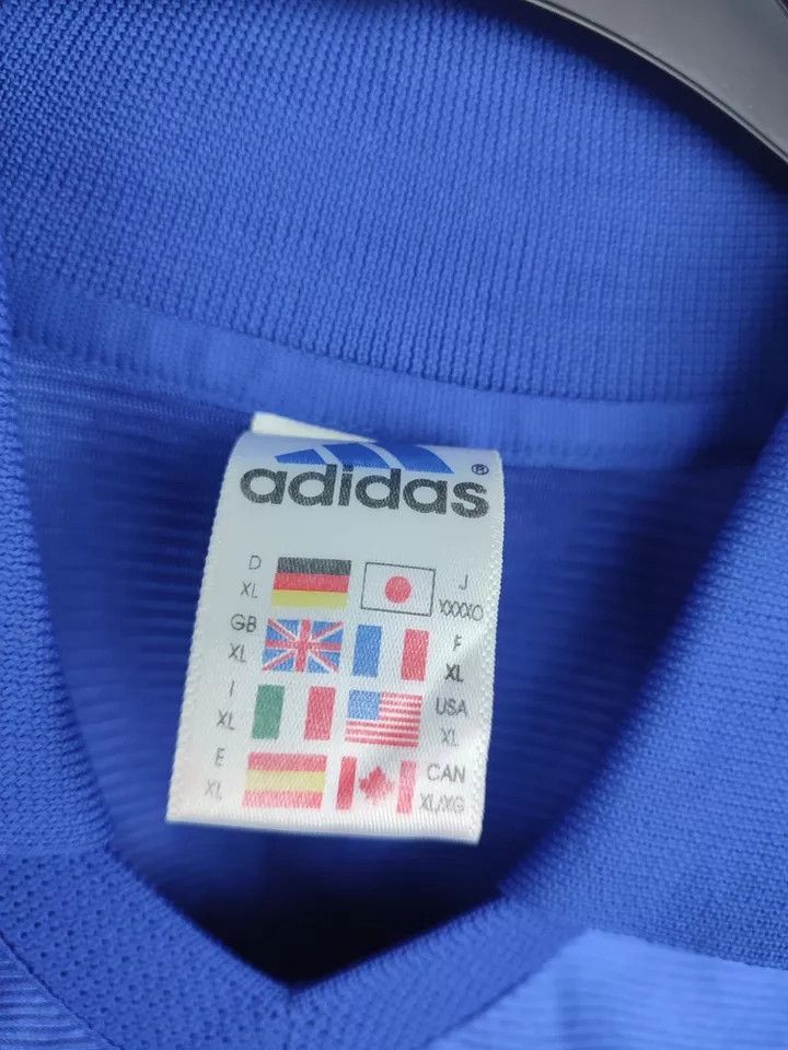Adidas SpVgg Unterhaching 1999-2000 away Bundesliga Matchworn Size US XL / EU 56 / 4 - 9 Thumbnail
