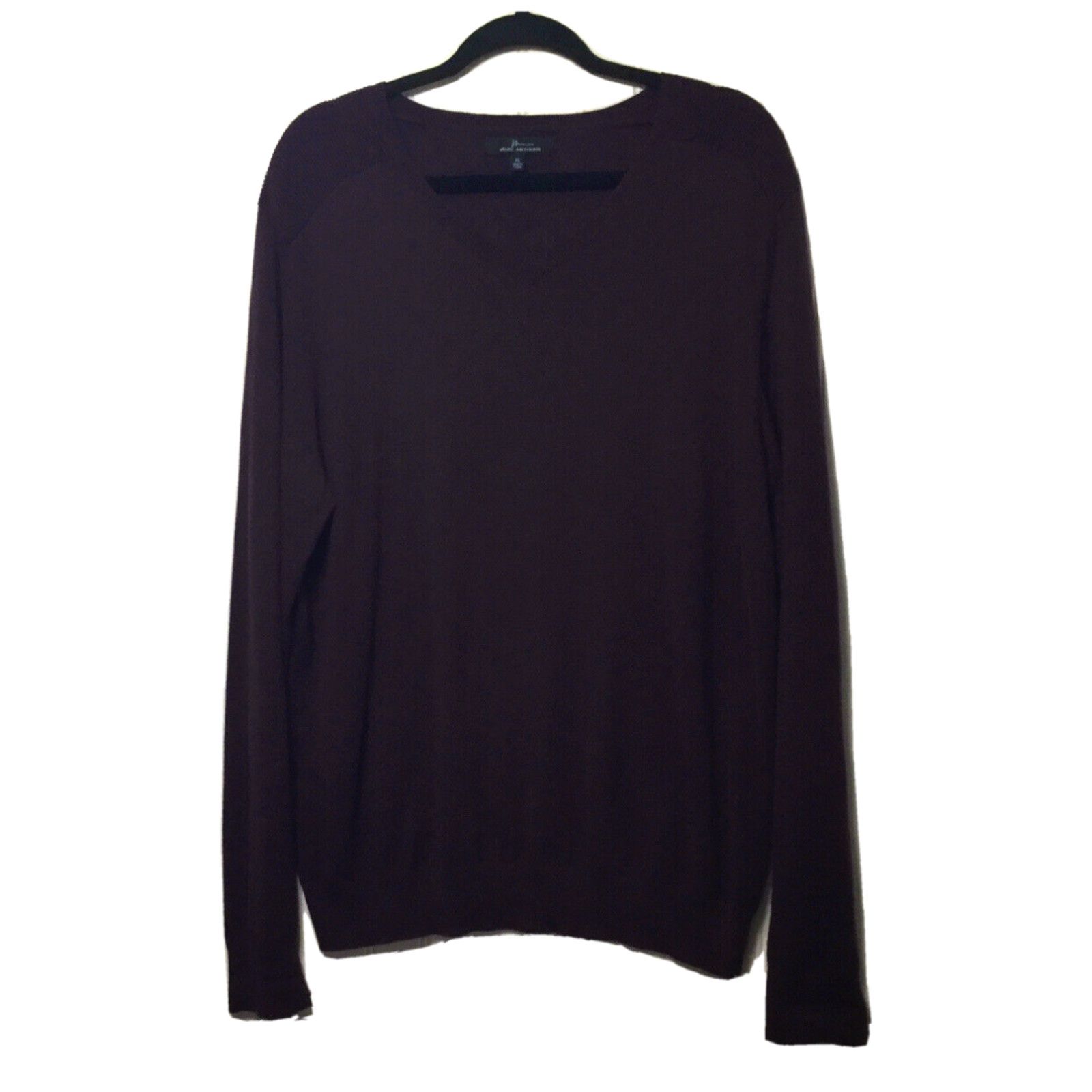 Blend MARC ANTHONY Mens XL Purple V Neck Cashmere Blend Lightweight Sweater Grailed