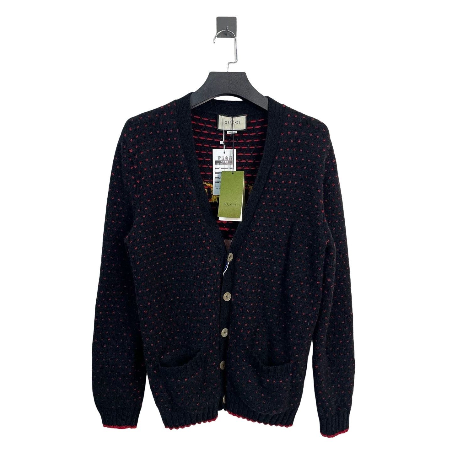 Gucci Gucci Sheep Motif Cardigan Size L Size US L / EU 52-54 / 3 - 1 Thumbnail