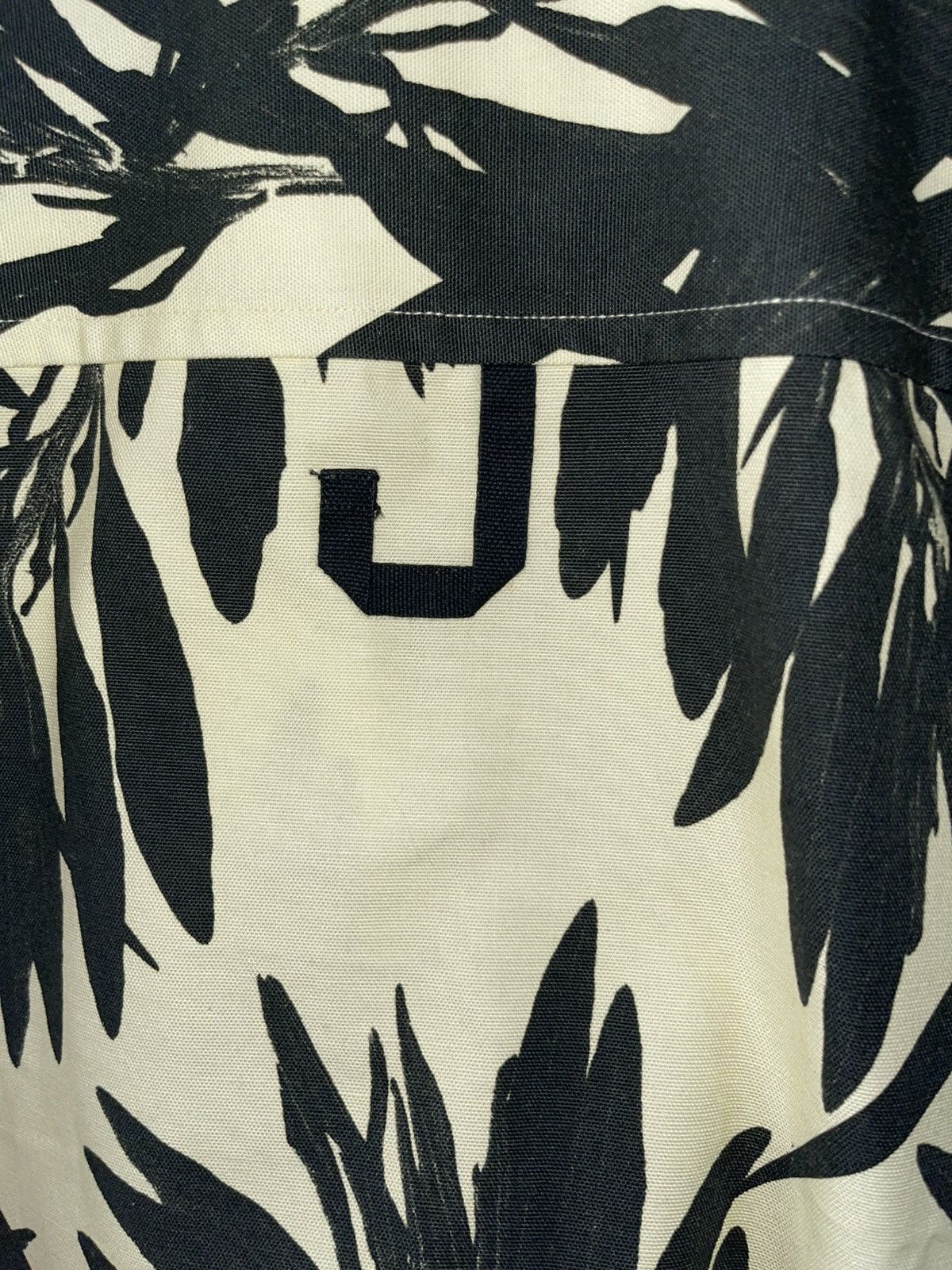 Jacquemus JACQUEMUS La Chemise Jean Palm Print Shirt Size US XL / EU 56 / 4 - 6 Thumbnail