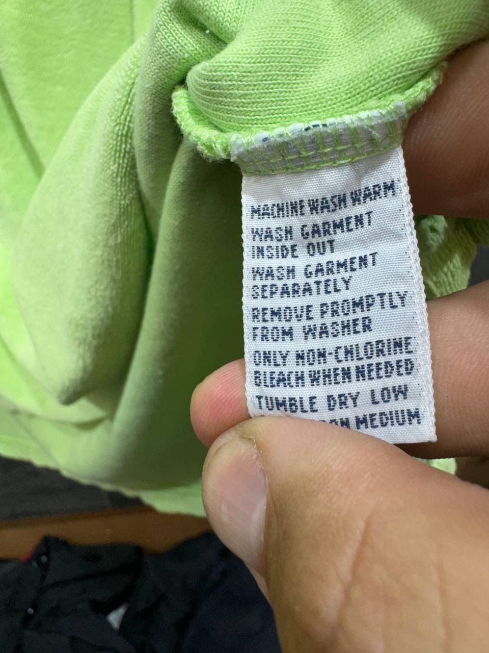 Vintage Polo Ralph Lauren Polo Pile Shirt Fluorescent Green Size US XL / EU 56 / 4 - 7 Thumbnail