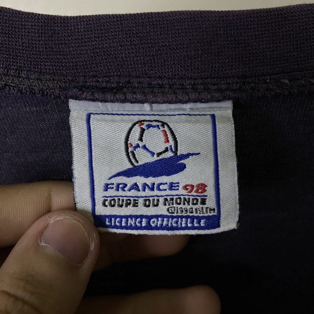 Adidas 1998 Adidas x Fifa World Cup France Coupe Du Monde T Shirt Size US L / EU 52-54 / 3 - 4 Thumbnail