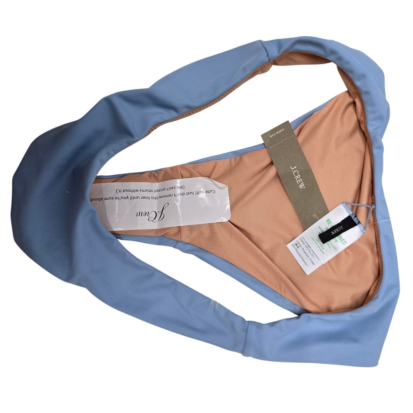 J.Crew NWT J. Crew Curved Waist Cheeky Bikini Bottoms Size S Size ONE SIZE - 10 Thumbnail