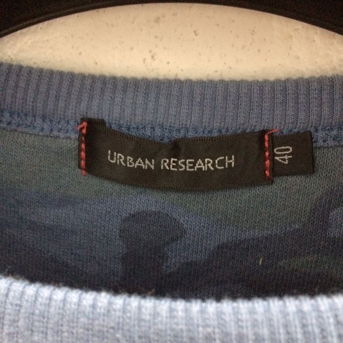 URBAN RESEARCH DOORS Urban Research Camouflage Sweatshirt Size US M / EU 48-50 / 2 - 3 Thumbnail