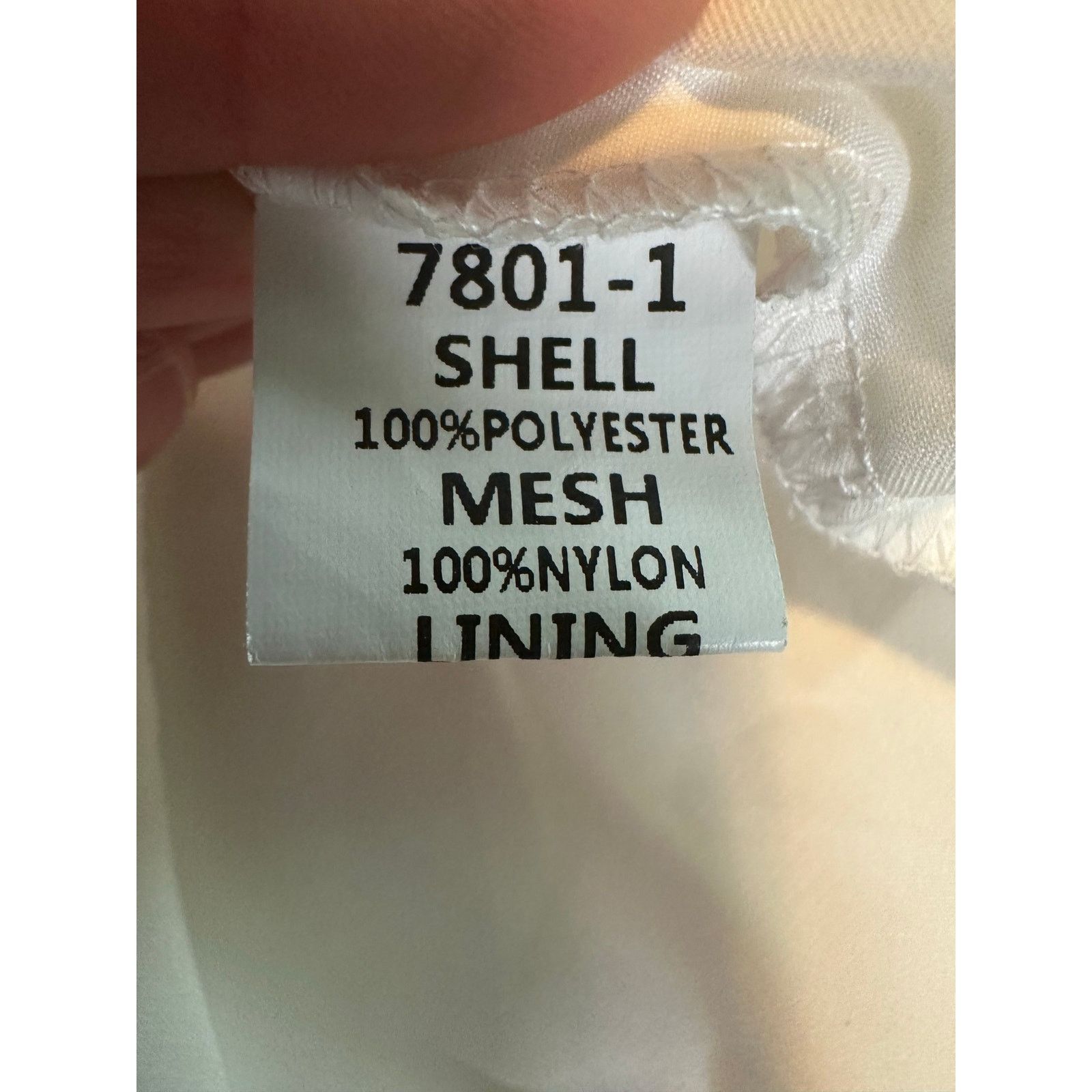 GB GB white neck embellished detail long wedding dress size S Size S / US 4 / IT 40 - 4 Thumbnail