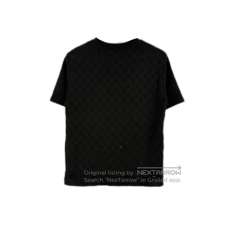 Louis Vuitton Louis Vuitton Black full logo chain knit short sleeves Size US S / EU 44-46 / 1 - 2 Thumbnail